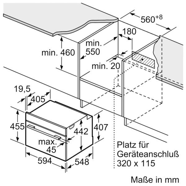 11. Bild von SIEMENS Backofen mit Mikrowelle »CM633GBS1«, CM633GBS1
