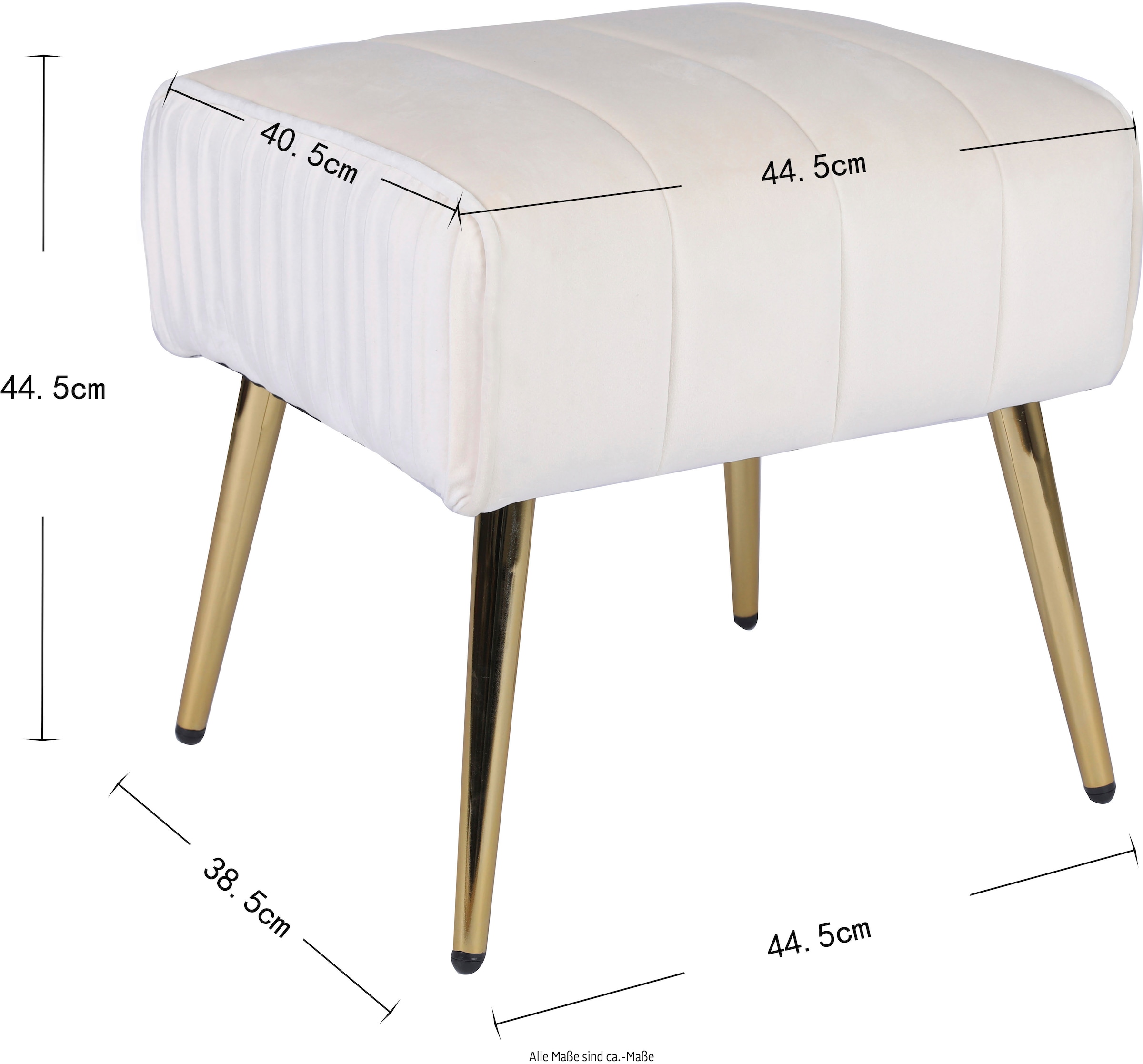 INOSIGN Loungesessel »ARROLL mit Hocker«, Cocktailsessel, Relaxsessel, Einzelsessel und Hocker bequem gepolstert