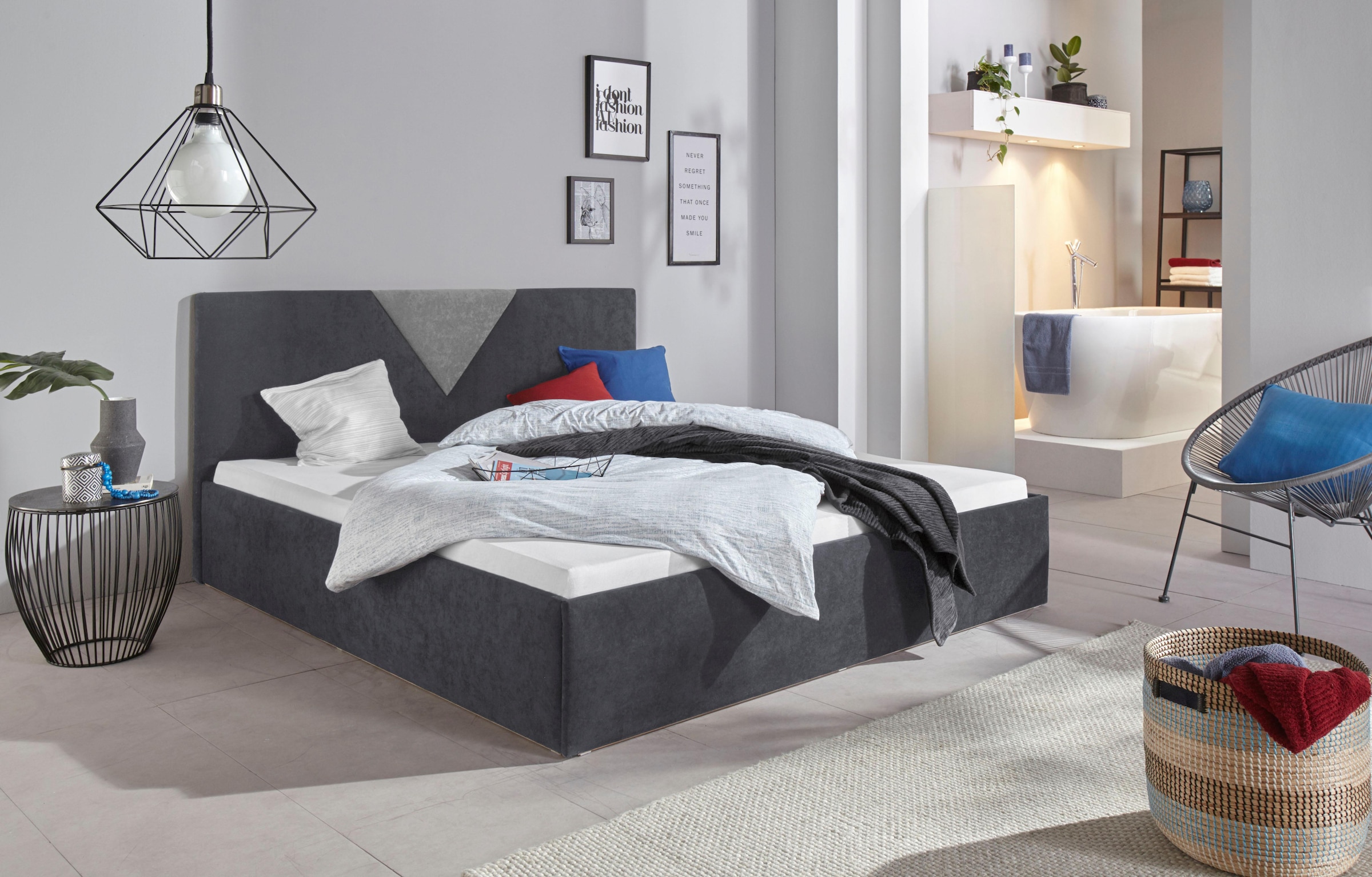 Westfalia Schlafkomfort Polsterbett "Malibu" inkl. Bettkasten bei Ausführun günstig online kaufen