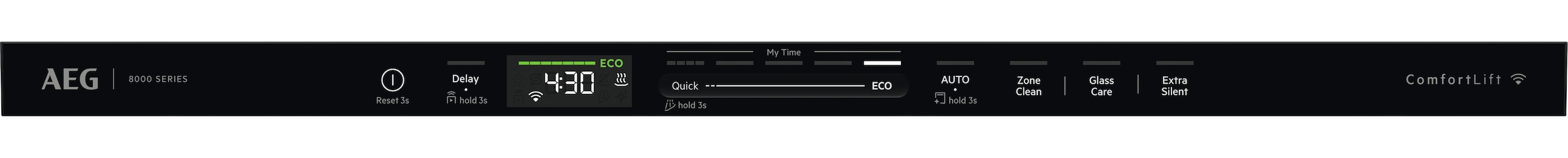 AEG vollintegrierbarer Geschirrspüler 8000 »GI8200B4SC« ComfortLift® Unterkorb: Be- und Entlade deine Spülmaschine ohne Bücken