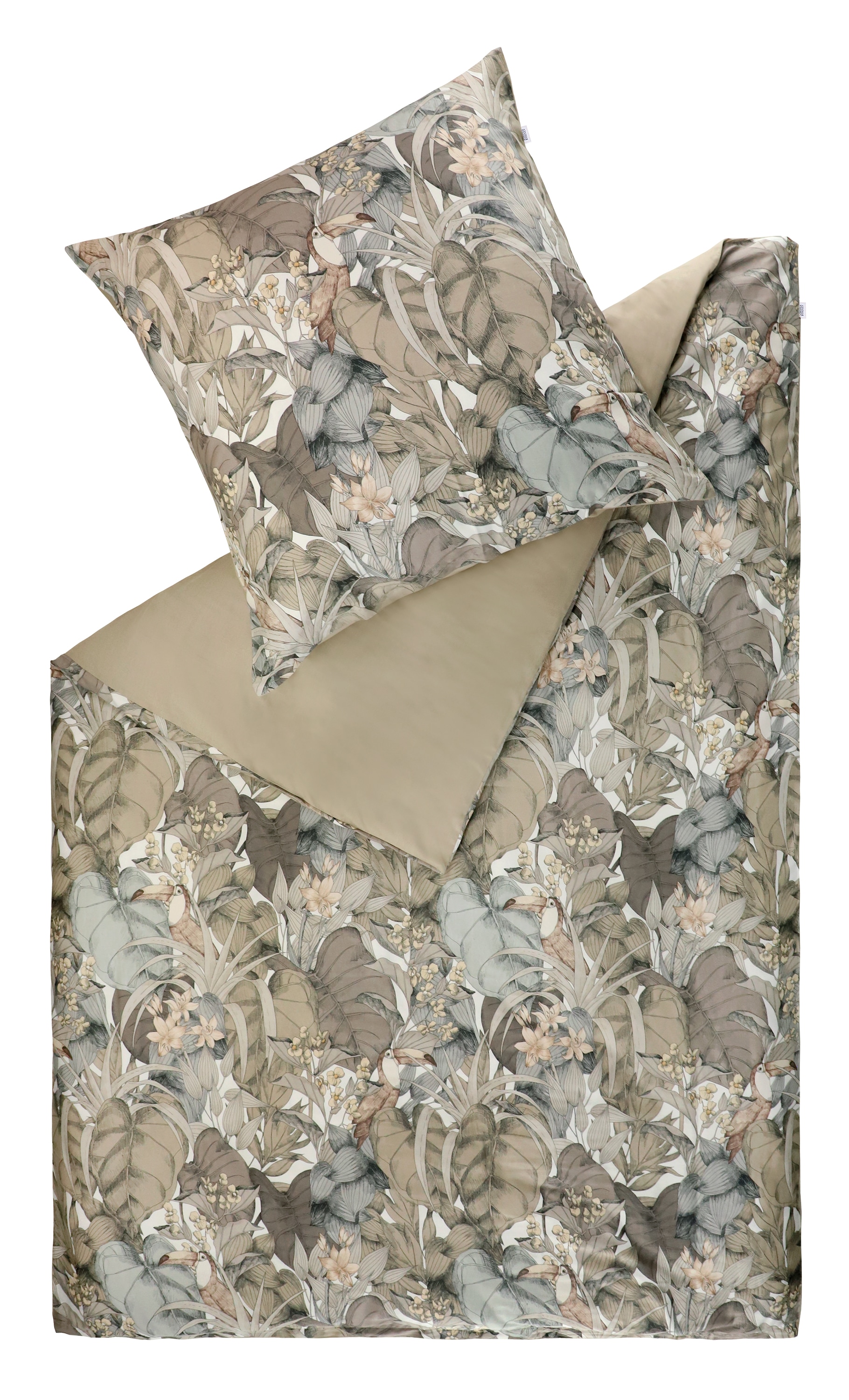 SCHÖNER WOHNEN-Kollektion Wendebettwäsche »Toucan« aus 100% Baumwolle