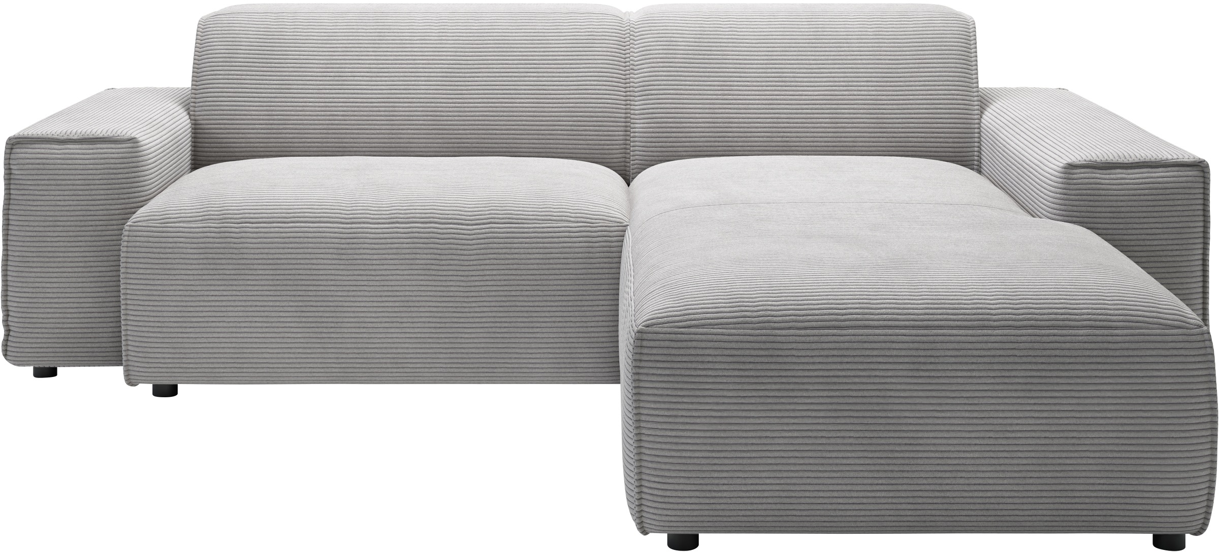 andas Ecksofa »Glimminge L-Form auch in Breitcord, Feincord + Easy care-Bezug,«, Breite 234, Zierkissen