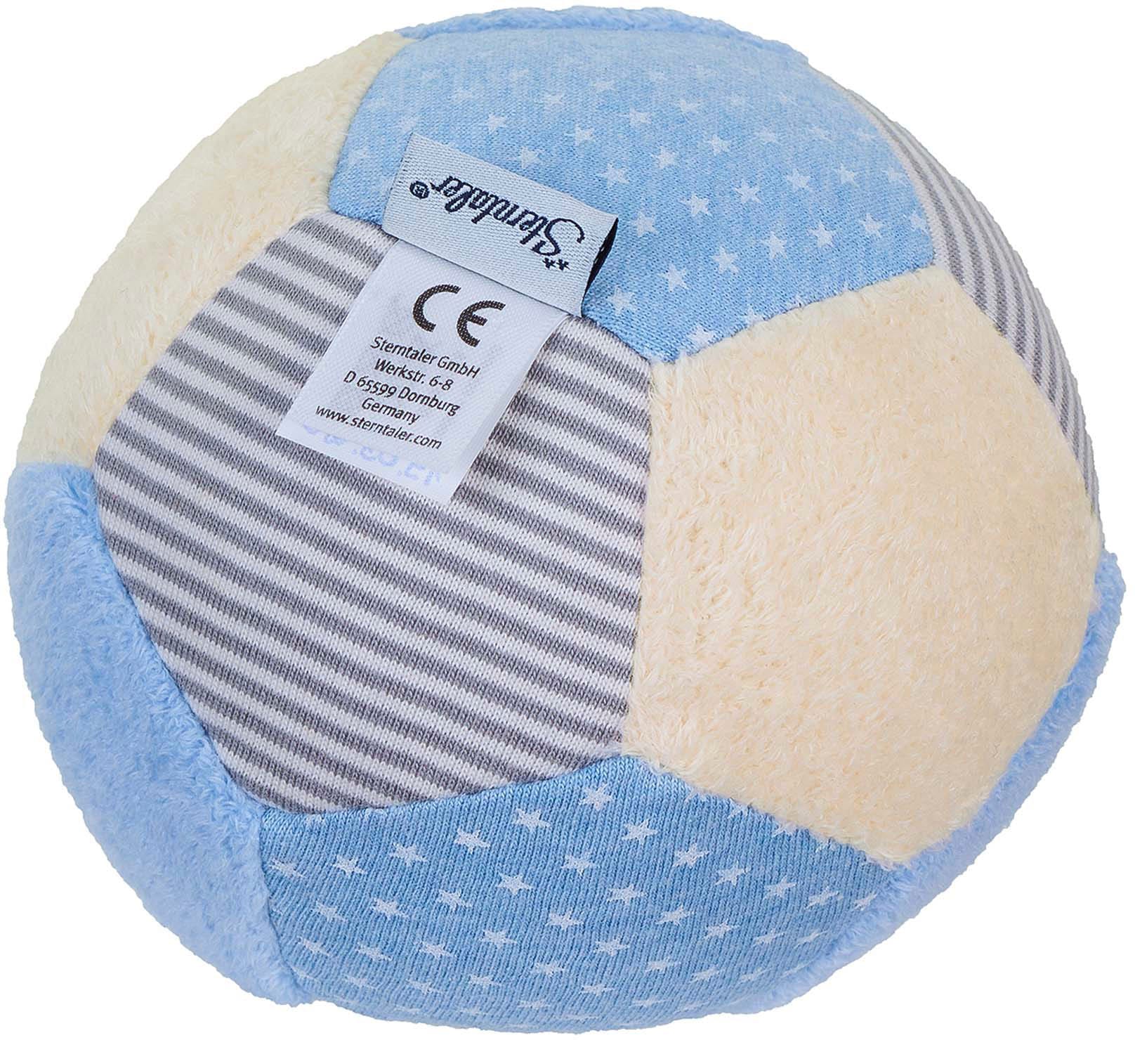 Sterntaler® Softball »Stoff, blau/beige«, für Babys