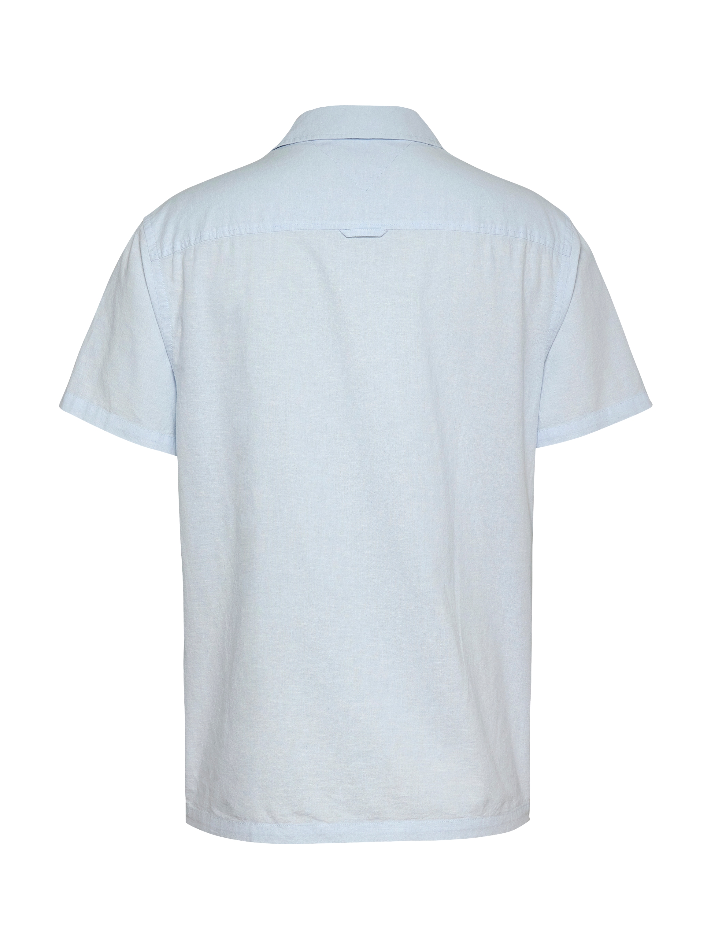 Tommy Jeans Kurzarmhemd »TJM LINEN BLEND CAMP SS EXT«, Mit V-Ausschnitt