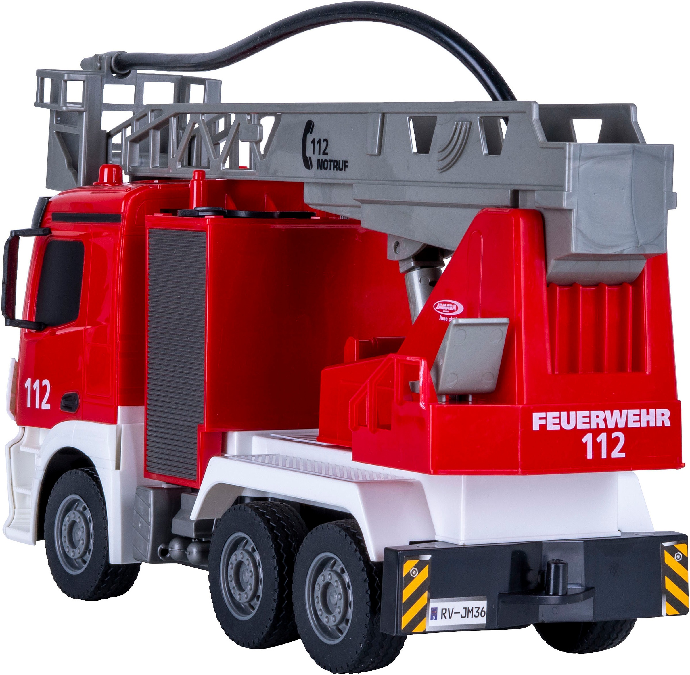 Jamara RC-LKW »Feuerwehr Drehleiter Mercedes -Benz Antos 2,4GHz«, mit Spritzfunktion; LED-Licht; Maßstab 1:26