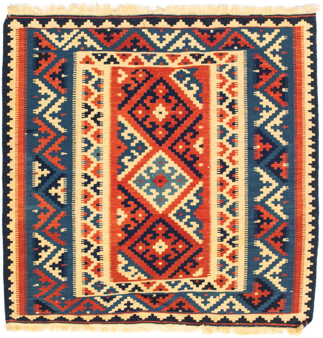 morgenland Wollteppich »Kelim - Oriental quadratisch - 104 x 101 cm - mehrf günstig online kaufen