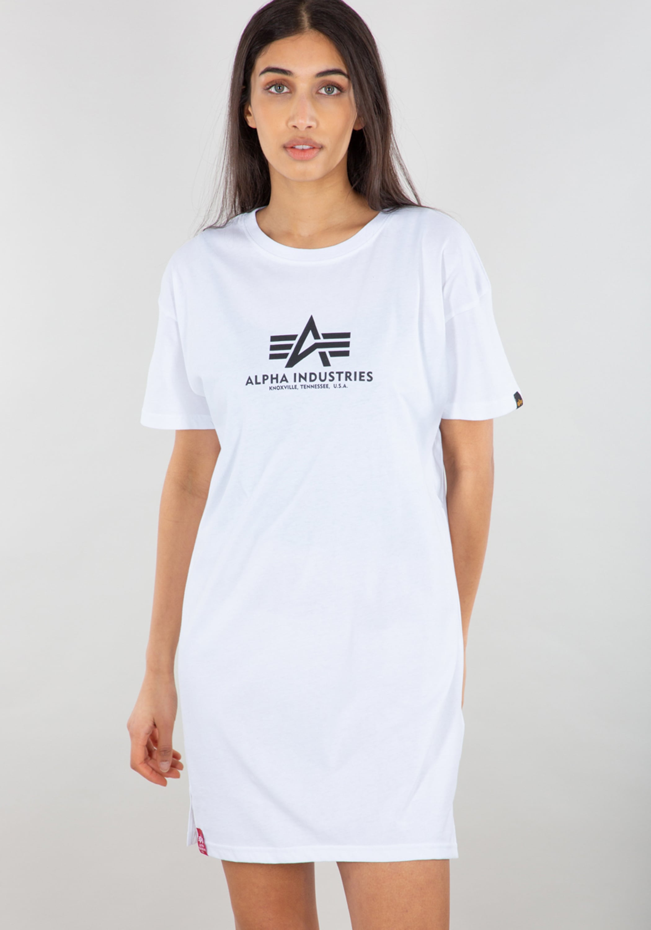 Alpha Industries Shirtkleid »Alpha Industries Women - T-Shirts Basic T Long Women«