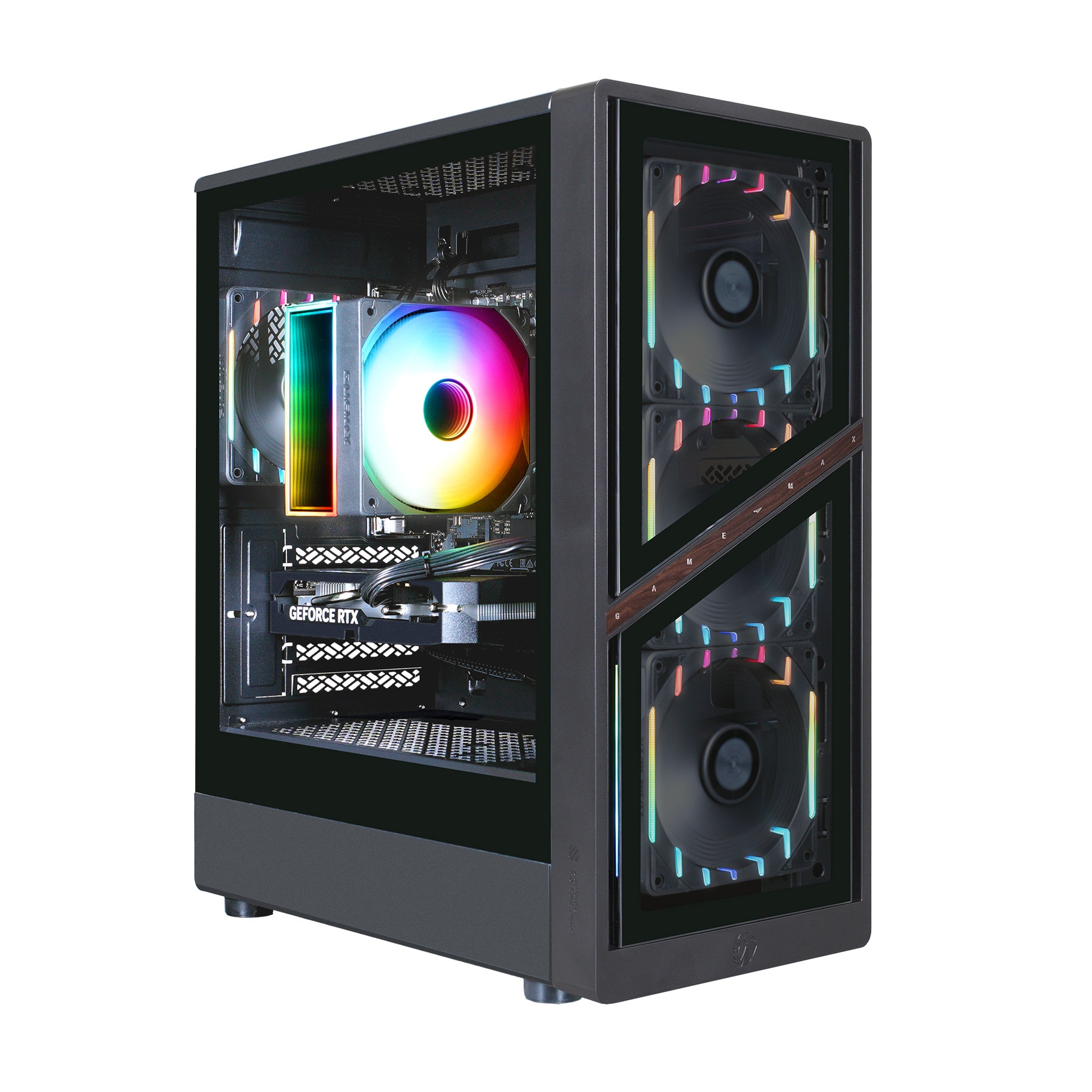 GAMEMAX Gaming-PC »AERIS GB 8118 AMD Ryzen 5 5500 16GB 480GB SSD RTX 5050« Windows 11