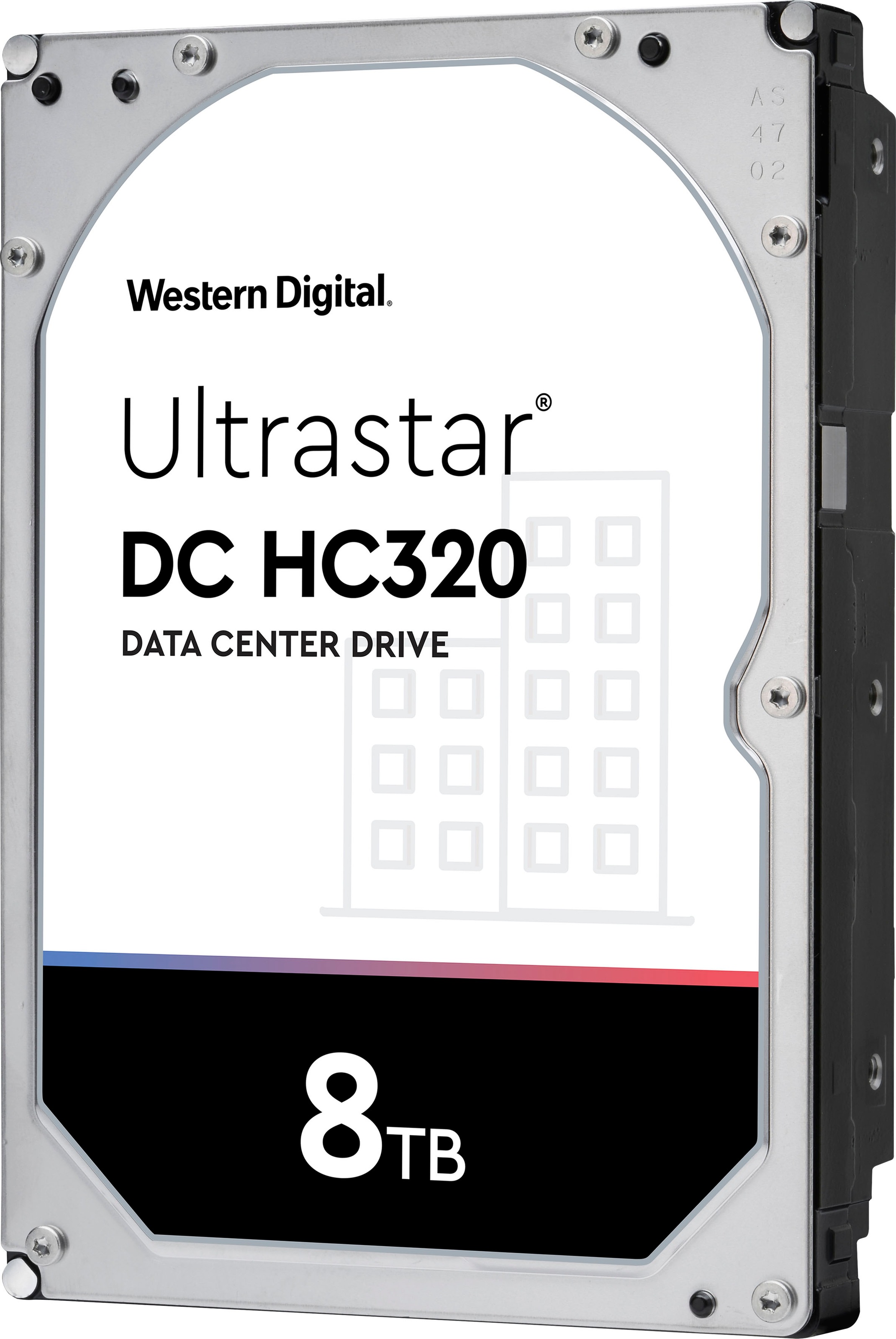 Western Digital HDD-Festplatte »Ultrastar DC HC320 8TB SAS«, 3,5 Zoll, Anschluss SAS, Bulk