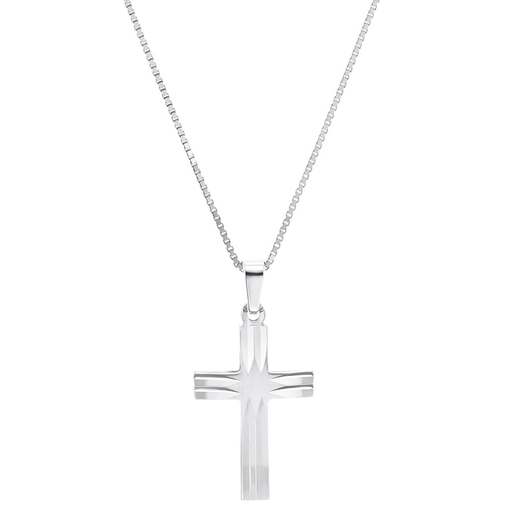 Amor Kette mit Anhänger »Silver Cross, 9070459«