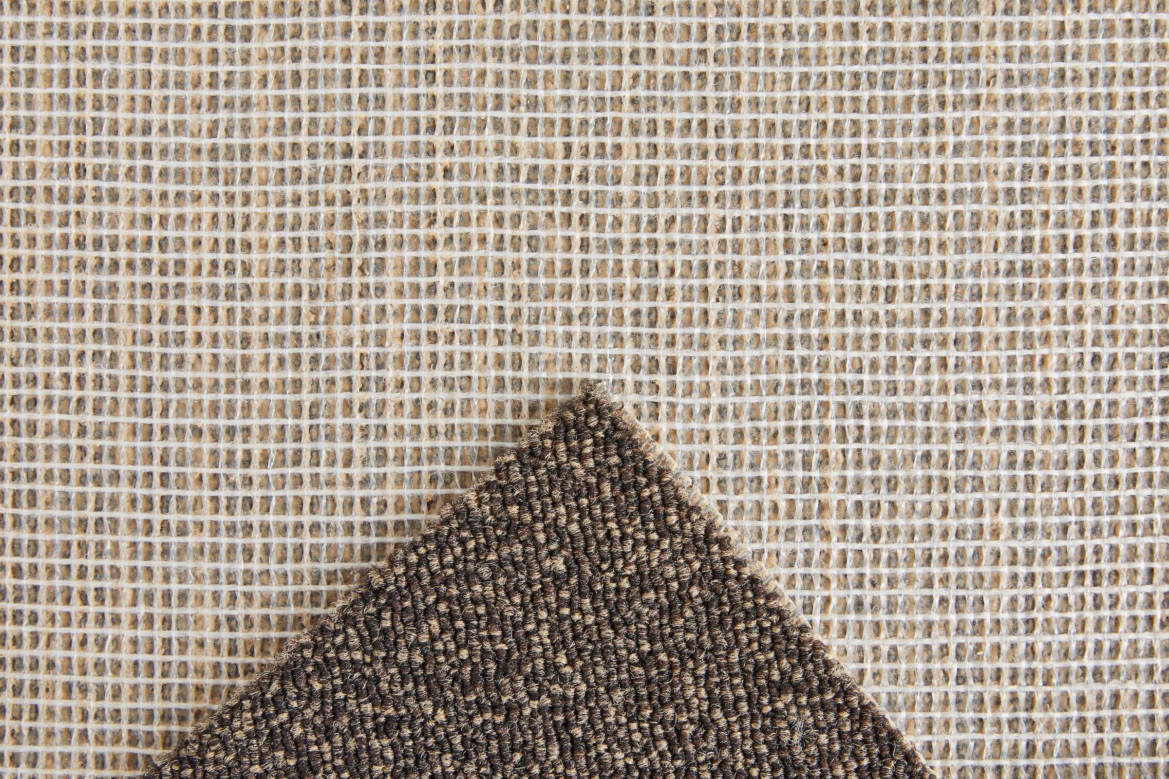 my home Teppichboden »Malte, melierte Schlinge, Made in Belgium«, rechteckig, 0,6 mm Höhe, Breite 400 & 500 cm, langlebig, pflegeleicht, trittschalldämmend