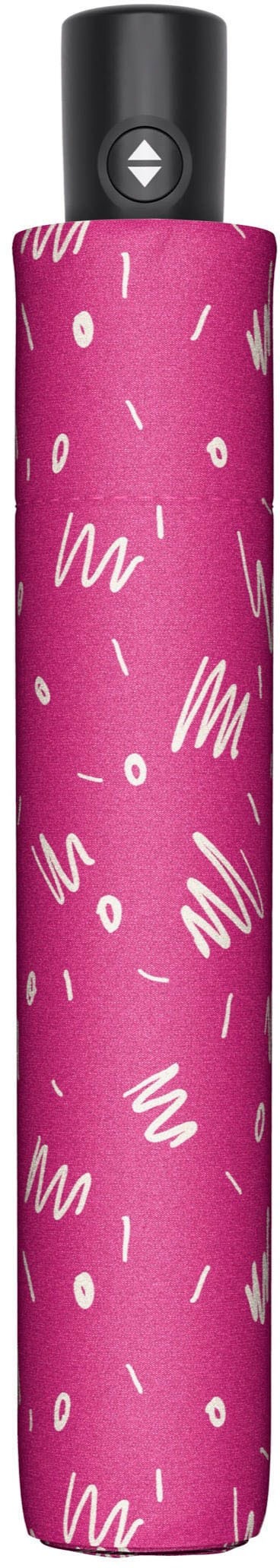 doppler® Taschenregenschirm »zero Magic Minimally, fancy pink«
