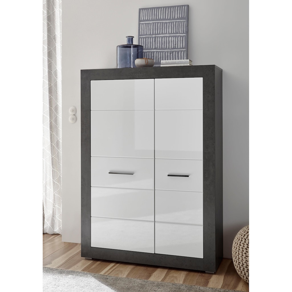 INOSIGN Highboard »Etero«, Höhe 142 cm