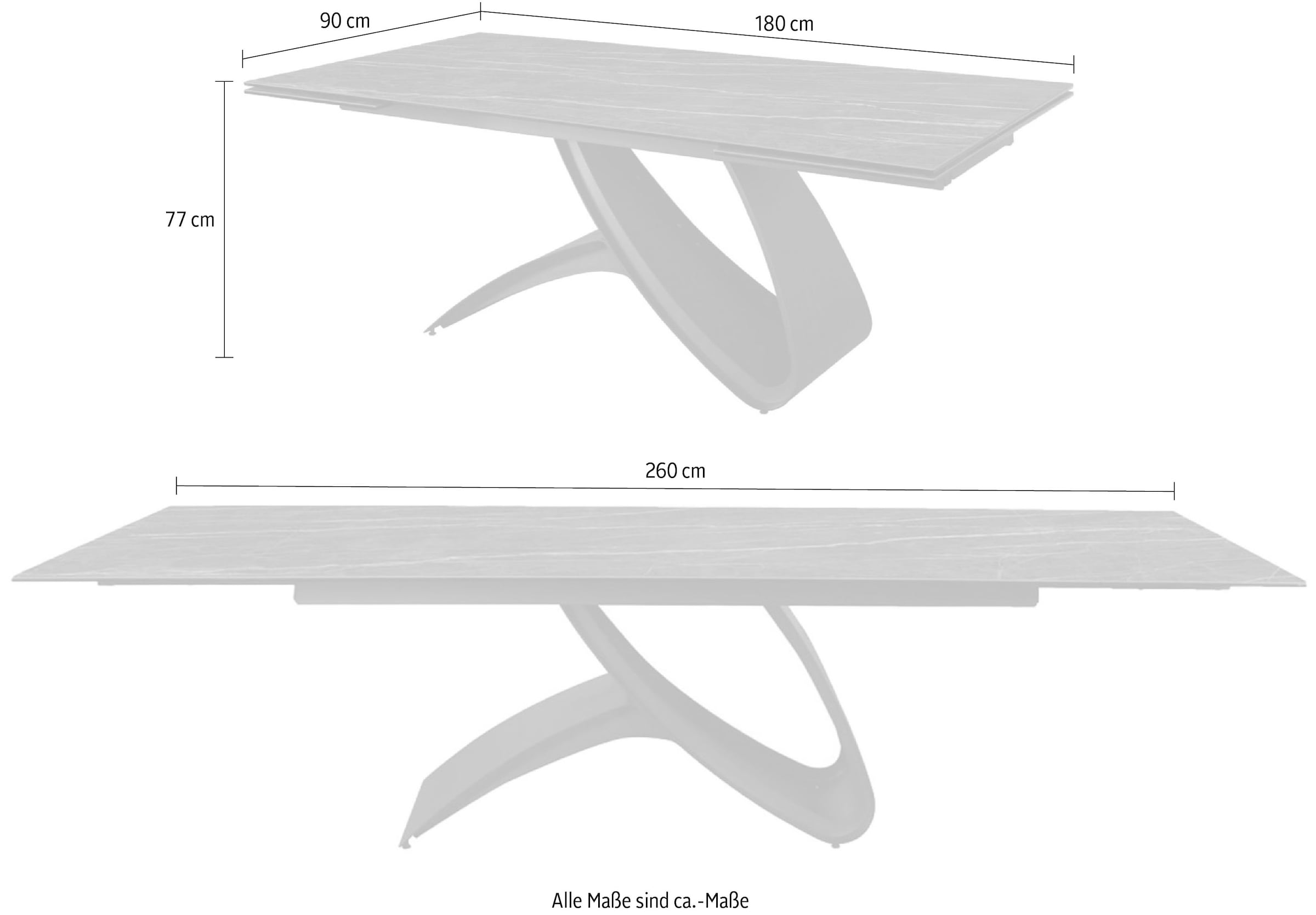 Home affaire Esstisch »Tangularis«
