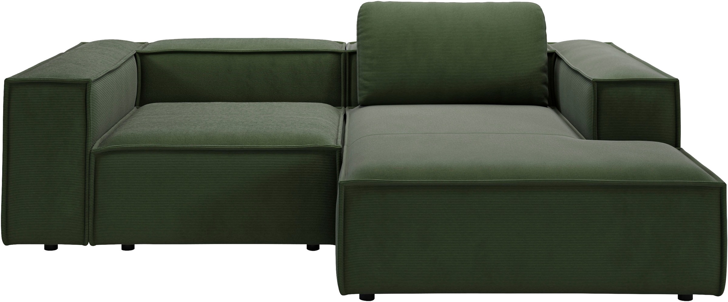 Home affaire Ecksofa »Watertown, kompakte L-Form, 246 cm breite für kleiner günstig online kaufen