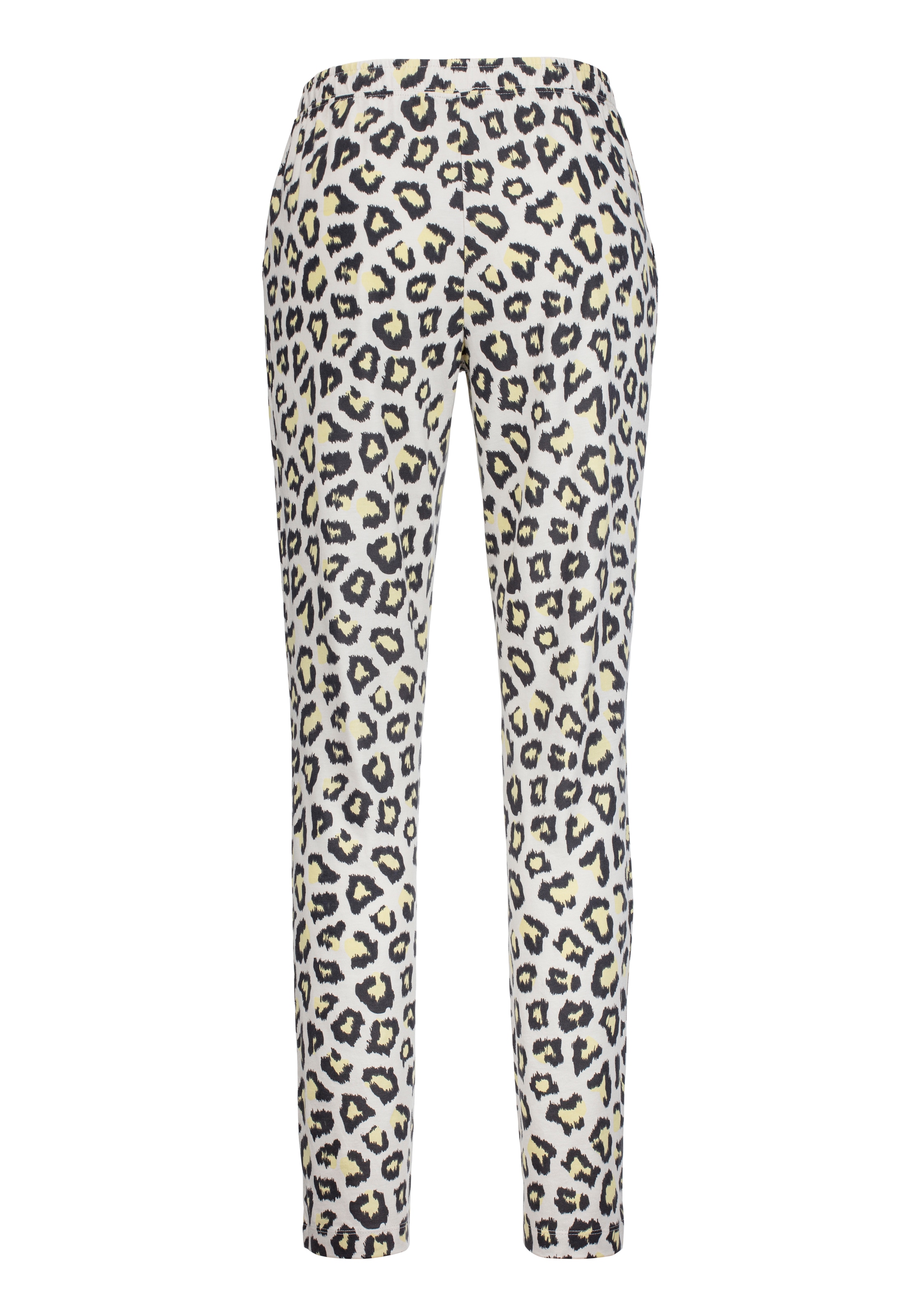 Vivance Dreams Pyjama, (Packung, 3 teilig), mit Leo-Print