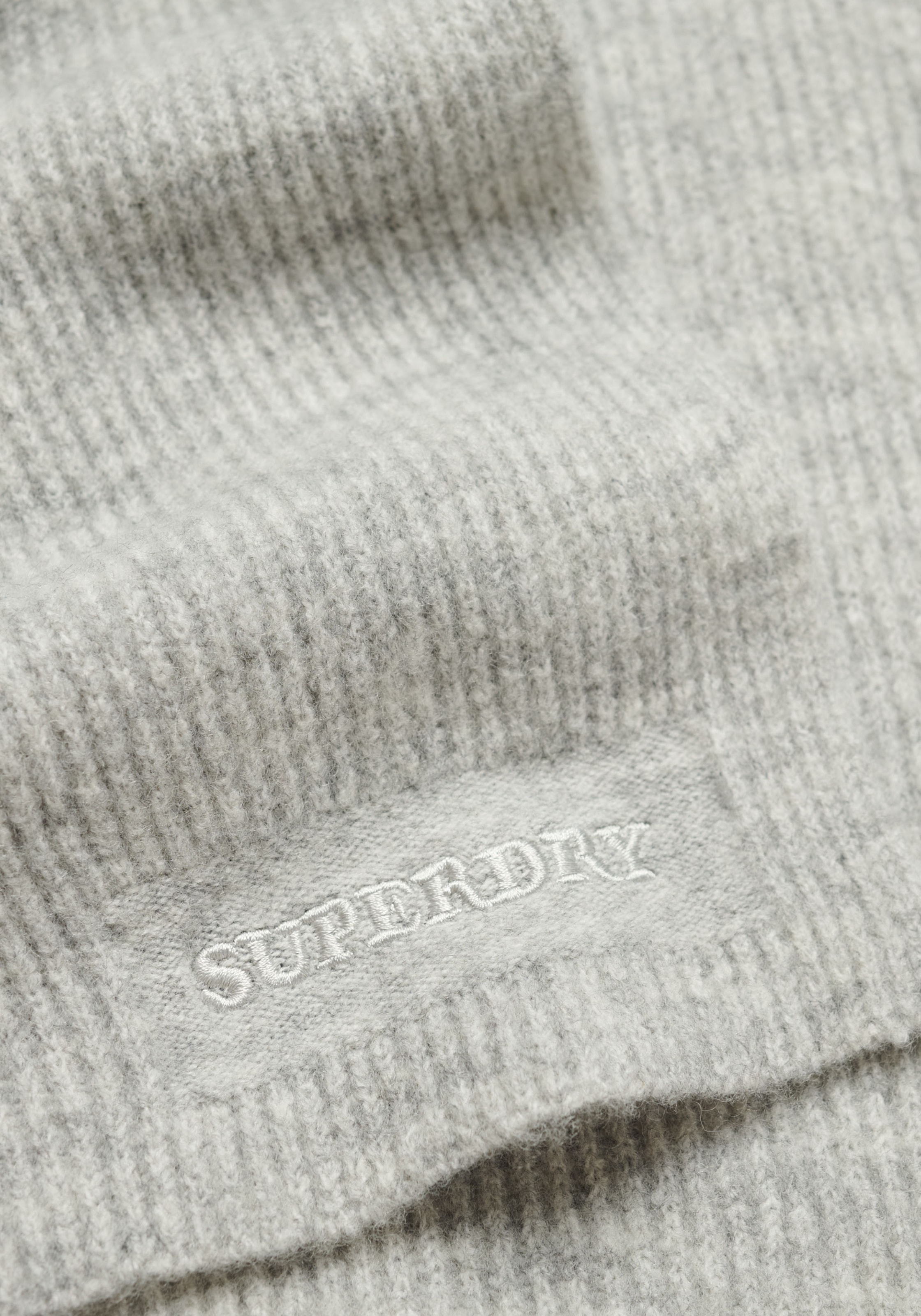 Superdry Strickschal »SOFT RIB KNIT SCARF«