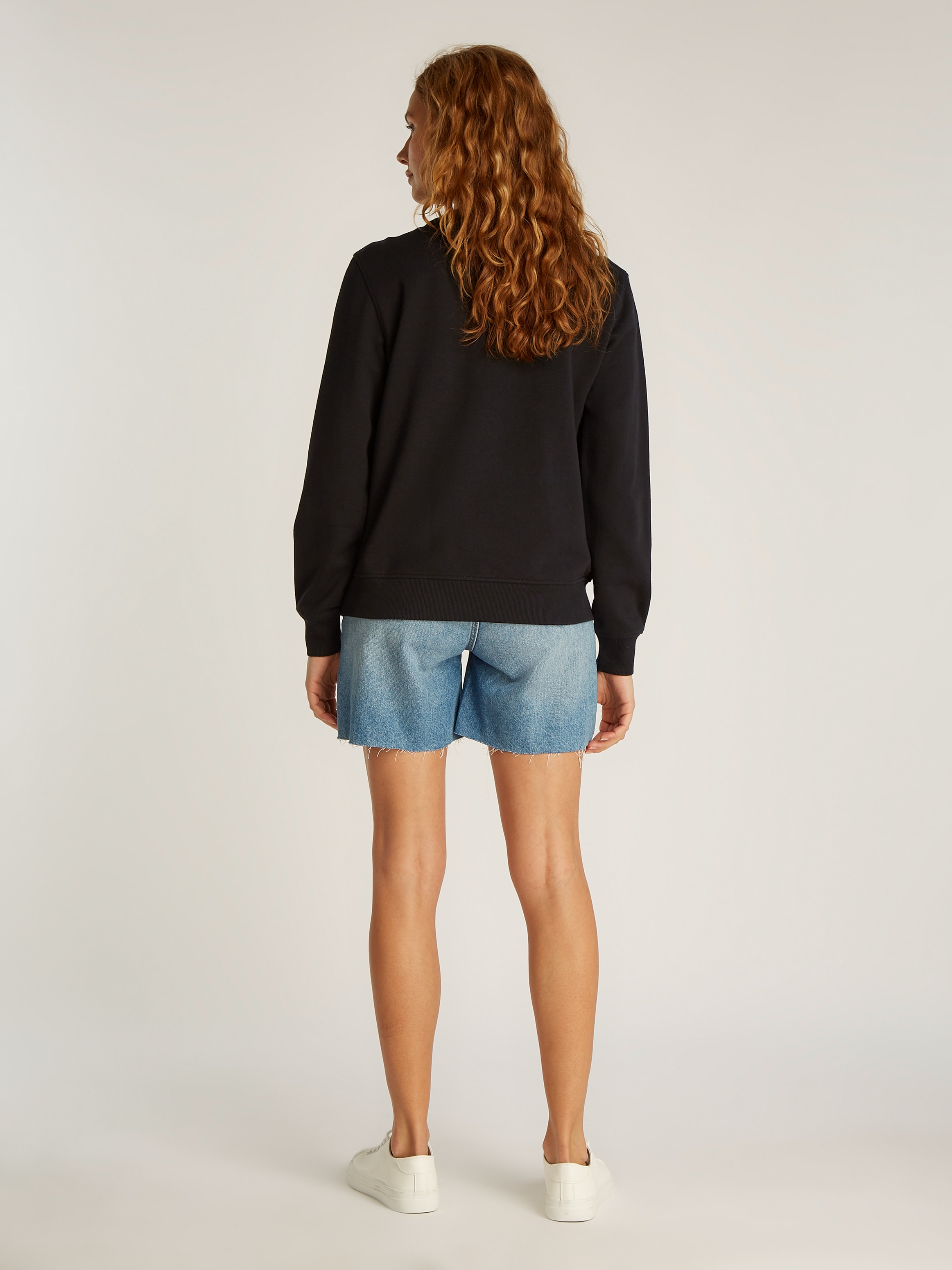 Calvin Klein Jeans Sweatshirt »GRADIENT MONOLOGO CREWNECK«, mit Logo