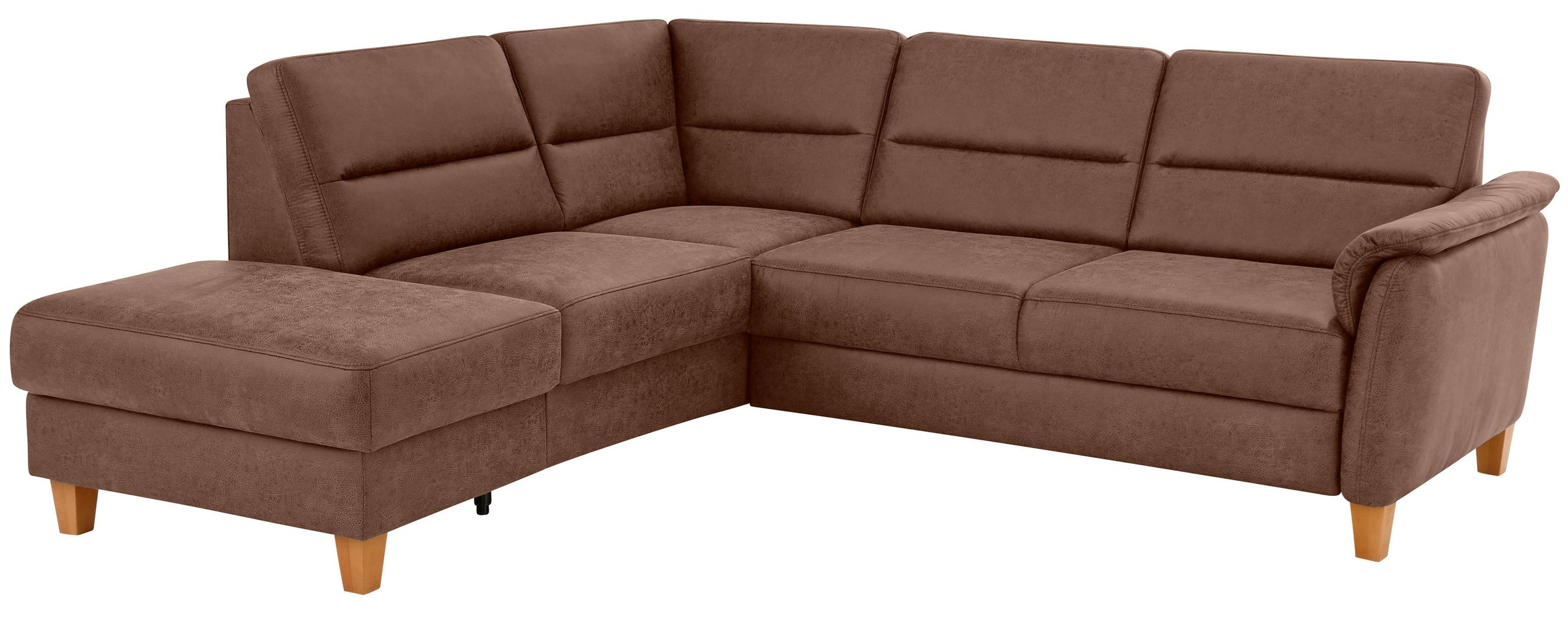 Home affaire Ecksofa »Palmera L-Form, B: 236 cm« optional Bettfunktion & Be günstig online kaufen