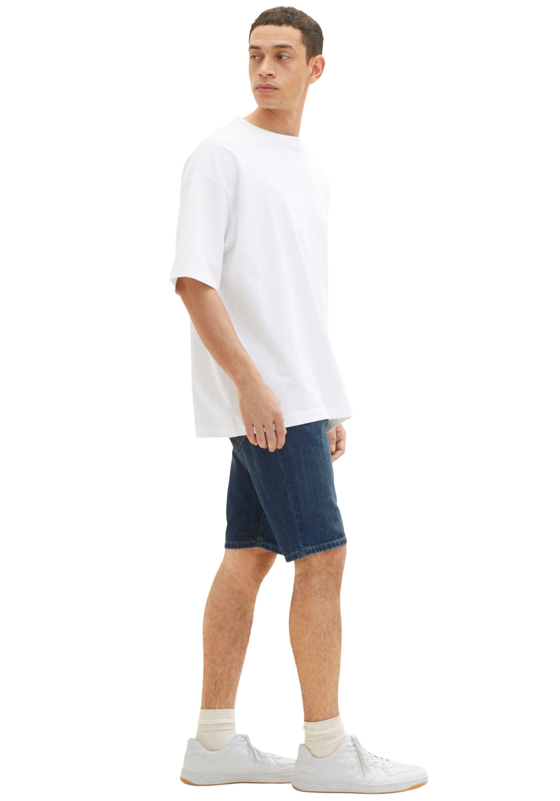 11. Bild von TOM TAILOR Jeansshorts »Josh«, in 5-Pocket Form