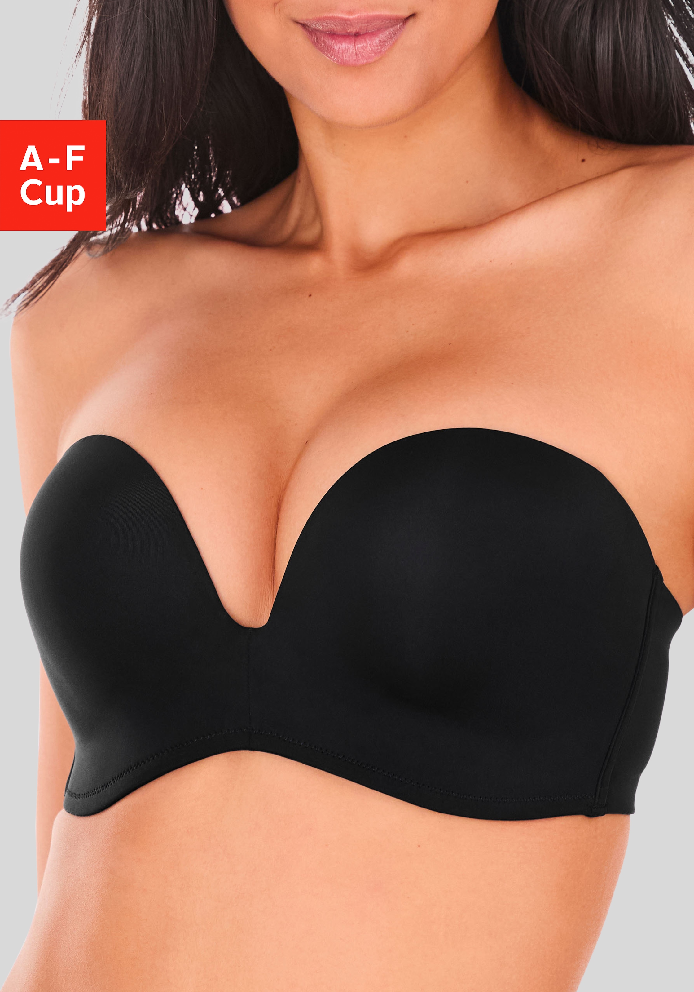 LASCANA Multiway-BH mit 3 Tragevarianten, Push-up-Kissen – auch ideal für große Größen