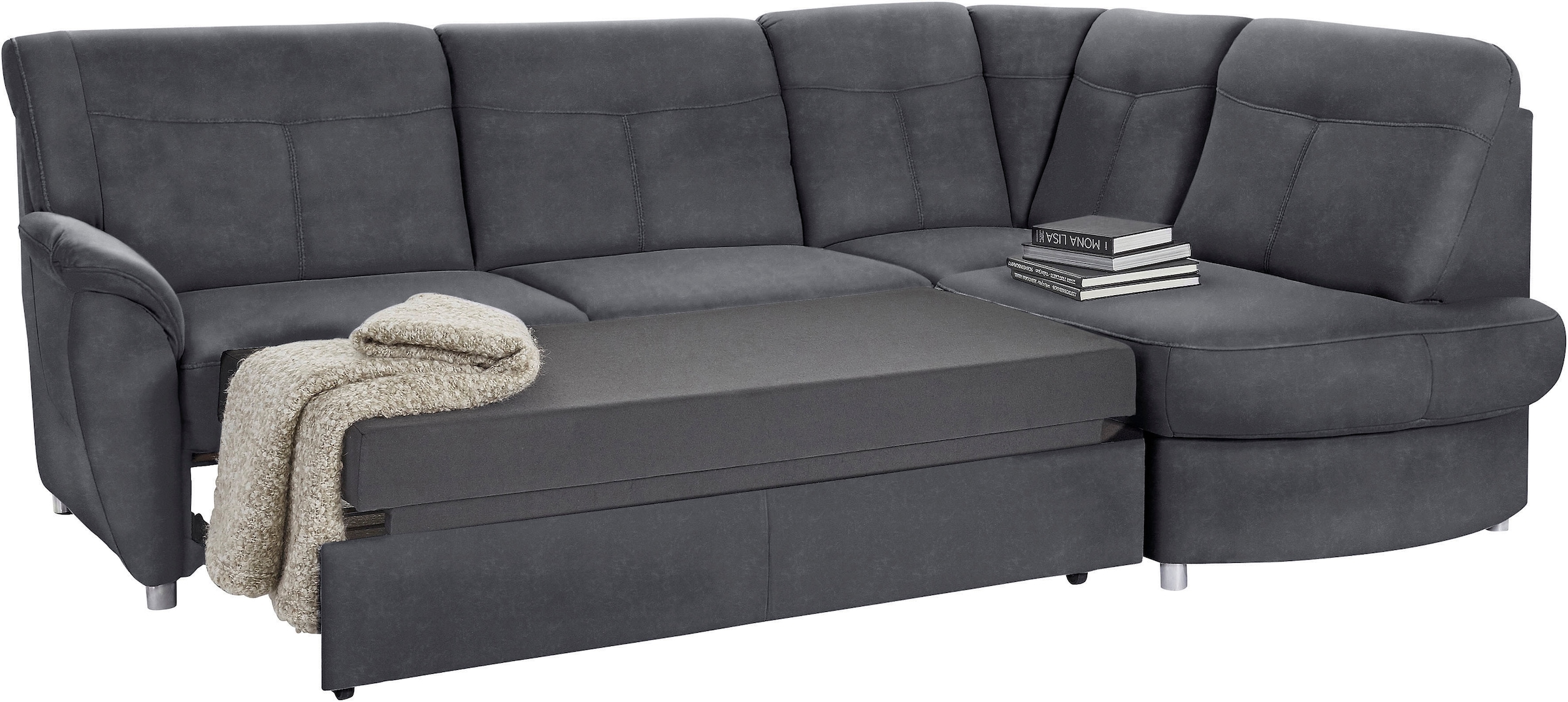 sit&more Ecksofa "Sonoma L-Form", wahlweise mit Bettfunktion und Bettkasten günstig online kaufen