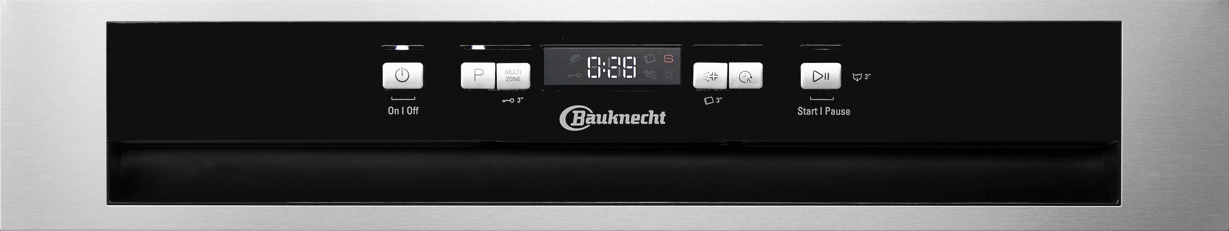 BAUKNECHT teilintegrierbarer Geschirrspüler »BKSV1 PAN«, 14 Maßgedecke, ActiveDry - automatisches Türöffnungssystem
