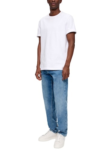 s.Oliver Tapered-fit-Jeans, mit Label-Badge