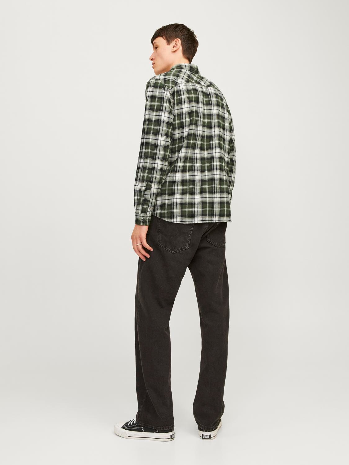 Jack & Jones Langarmhemd »JJJOSHUA FALL FLANNEL SHIRT LS«
