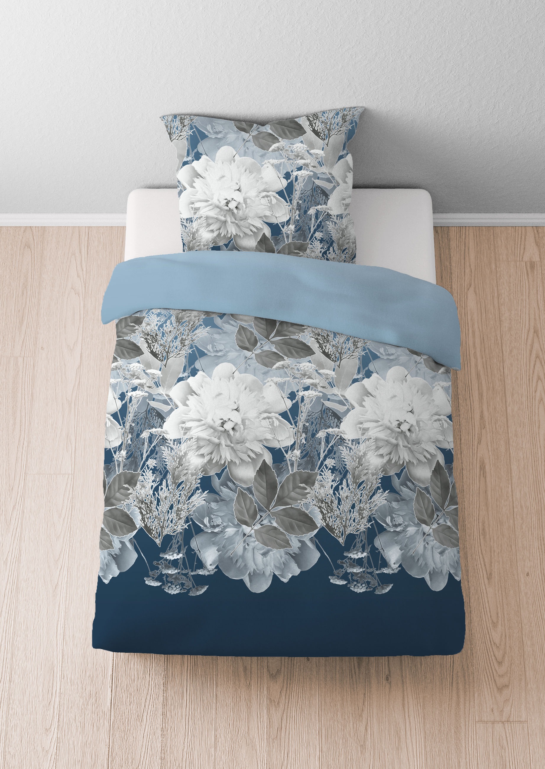 Castell - Markenbettwäsche Bettwäsche »0360442«, absolut flauschig, weich + wohlig warm, 100% Polyester, Reißverschluss
