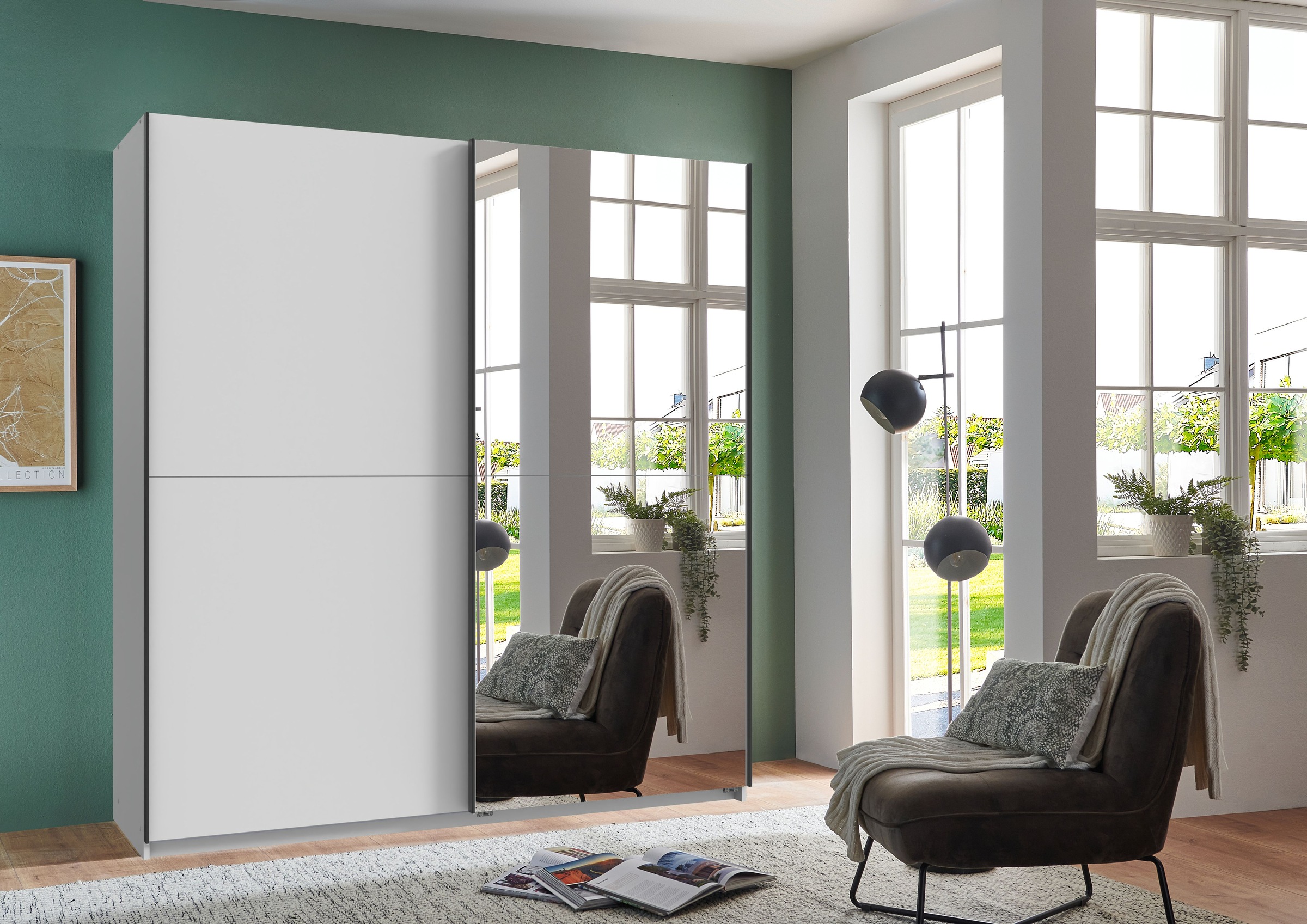 Wimex Kleiderschrank »Mugano, B/T/H 135 oder 180/65/198cm, Made in Germany« günstig online kaufen