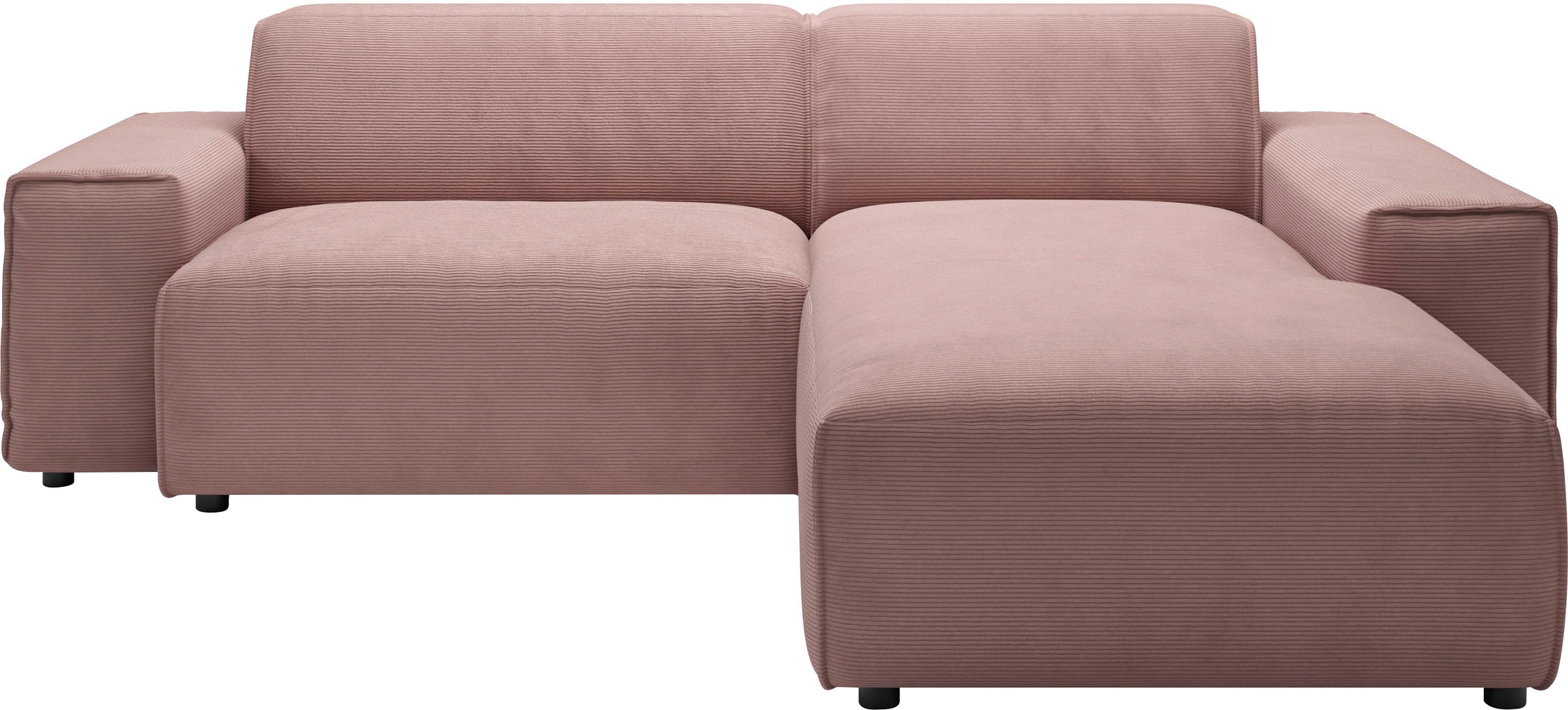 andas Ecksofa »Glimminge L-Form auch in Breitcord, Feincord + Easy care-Bezug,«, Breite 234, Zierkissen