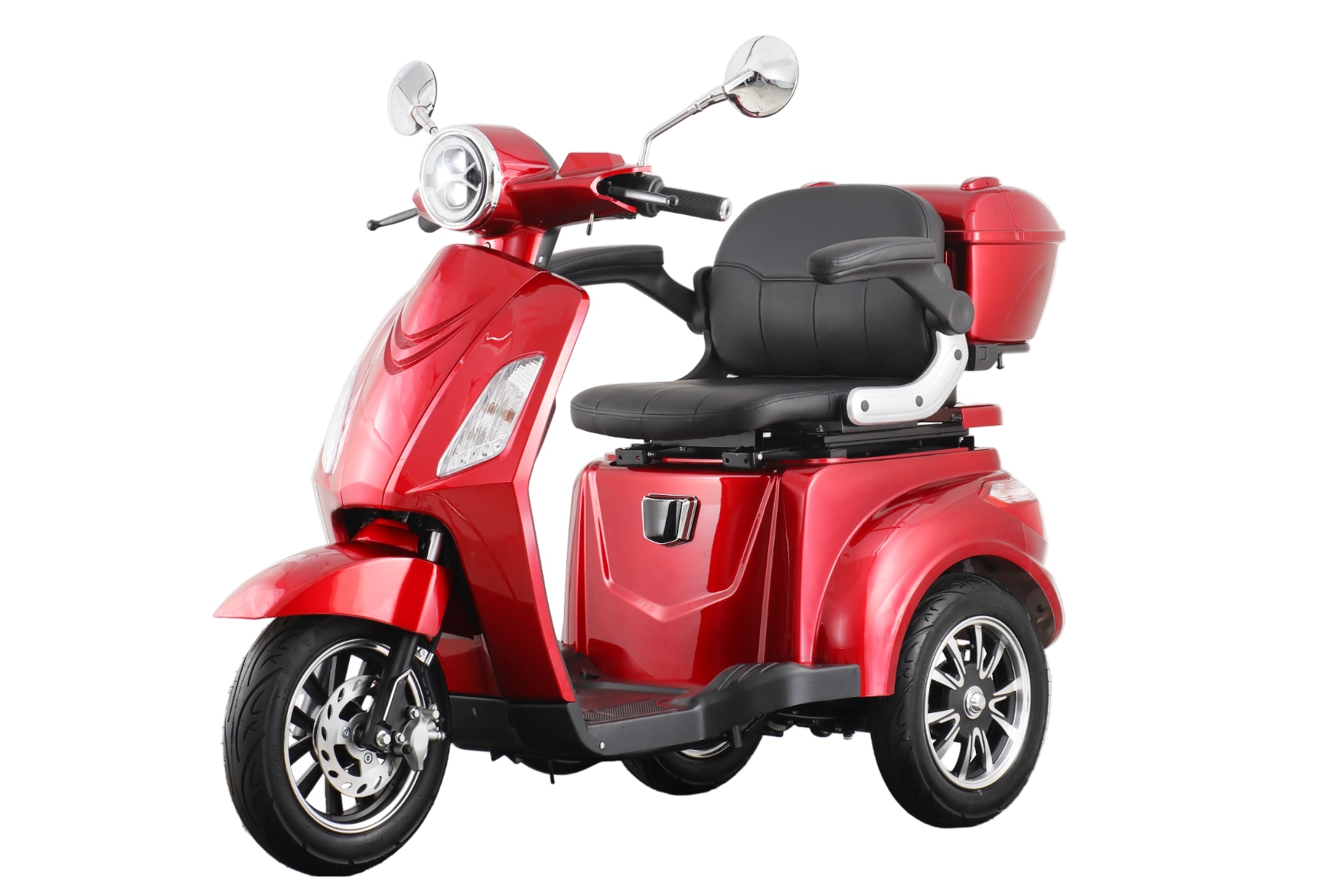 Aktiv mobil Elektromobil »AM E-Trike Pro, 25 km/h mit Topcase« 1.000 W 25 km/h Topcase Fassungsvermögen von ca. 36 Litern, Staufach mit ca. 24 Litern