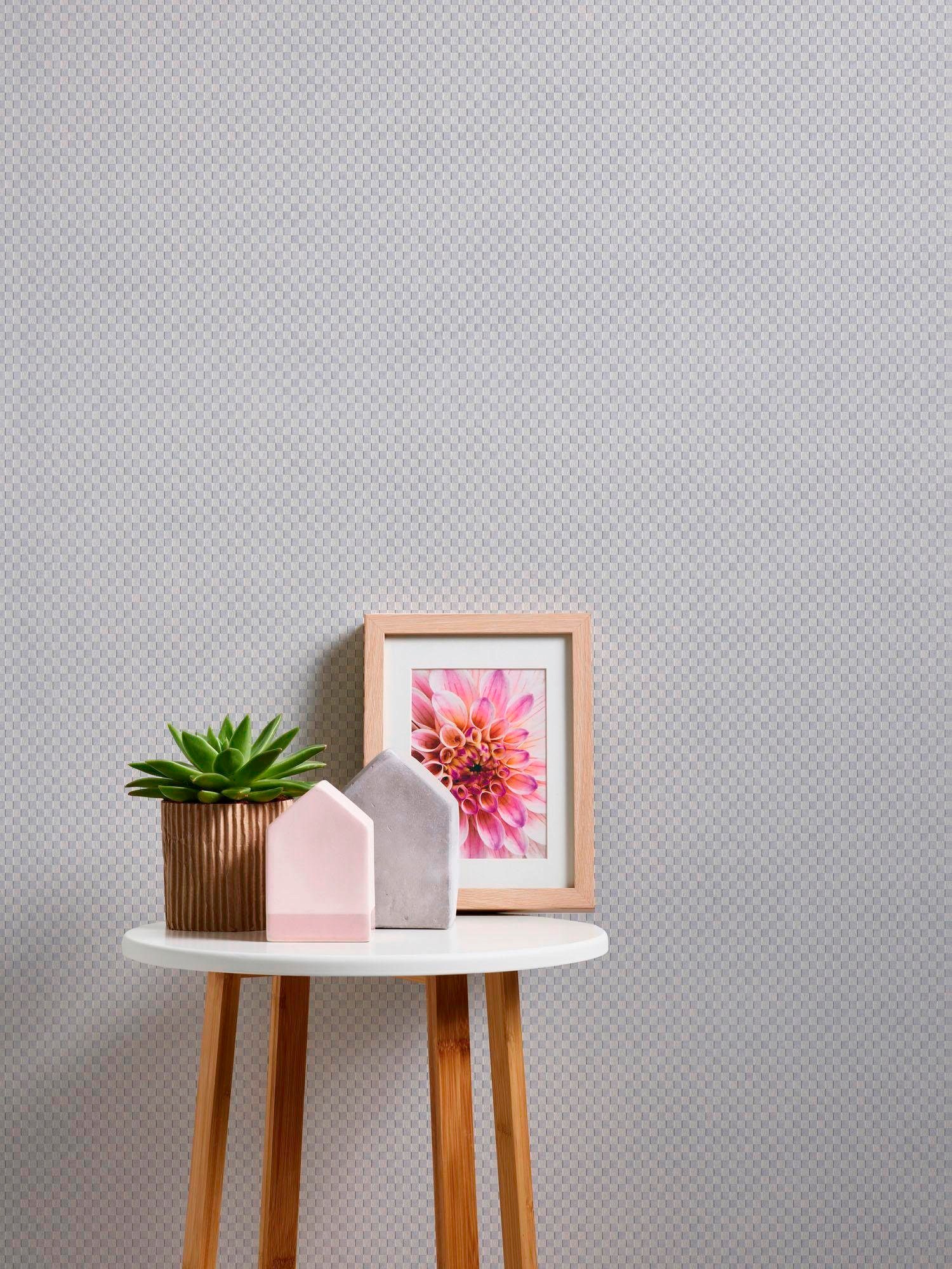 A.S. Création Vliestapete »Meistervlies«, 3D-Optik-geometrisch-grafisch, Geometrische Tapete Überstreichbar matt strukturiert glatt Flur Design