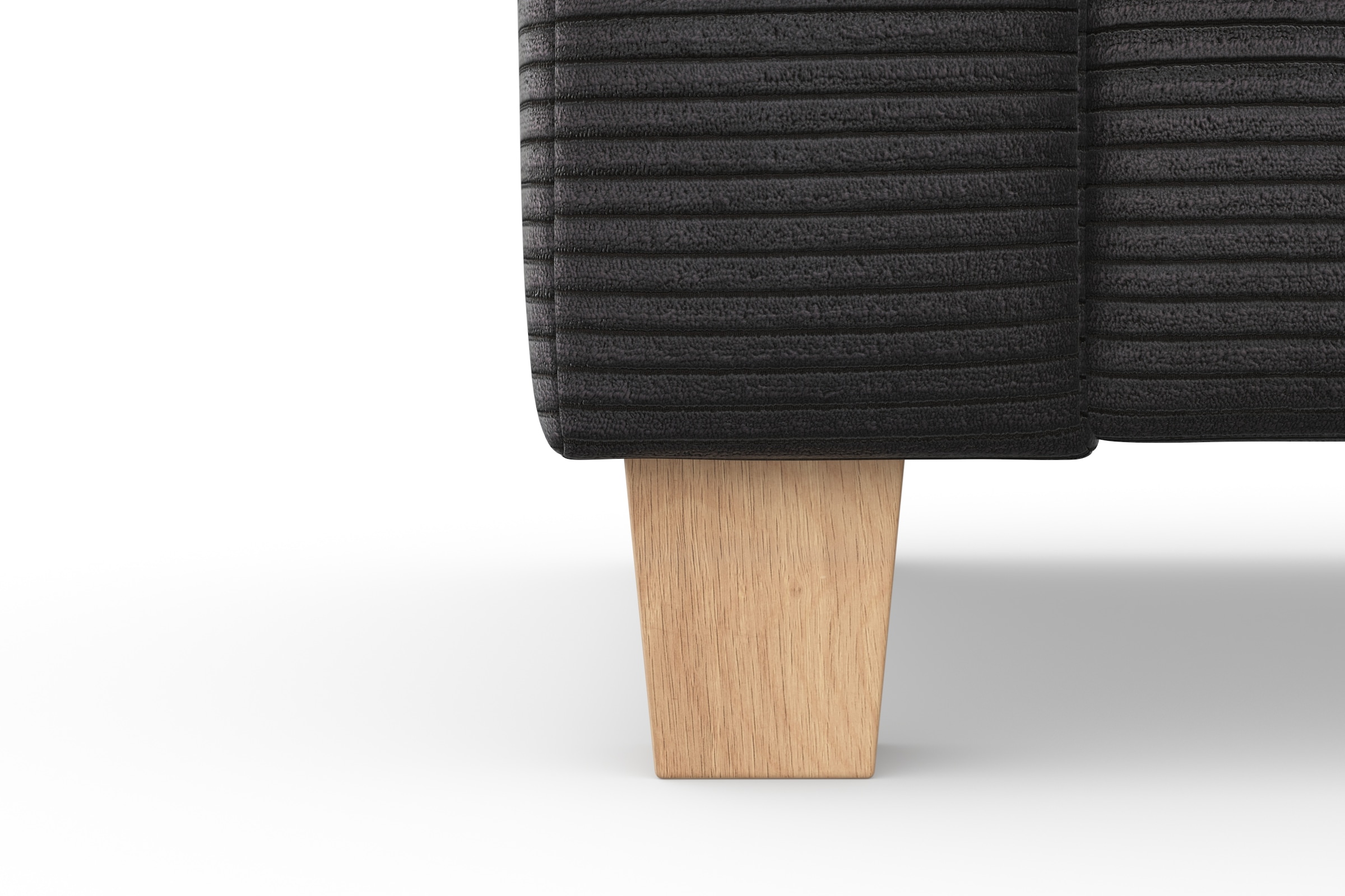 Home affaire Ecksofa »Summer L-Form«, mit Ottomane, wahlweise mit Bettfunktion und Bettkasten, Cord-Bezug