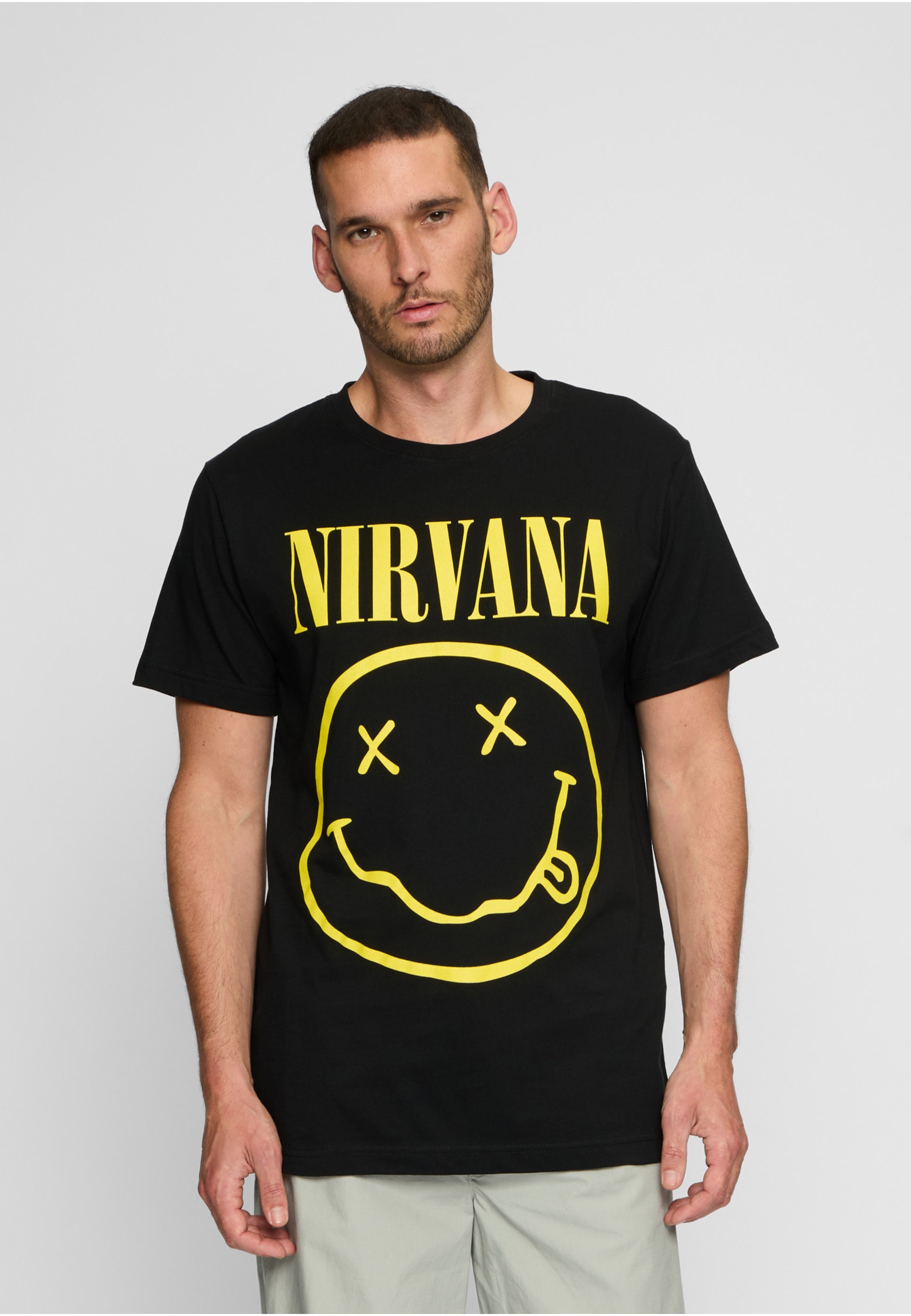Merchcode T-Shirt »Merchcode Herren Nirvana Lithium Tee« 1 Stk.