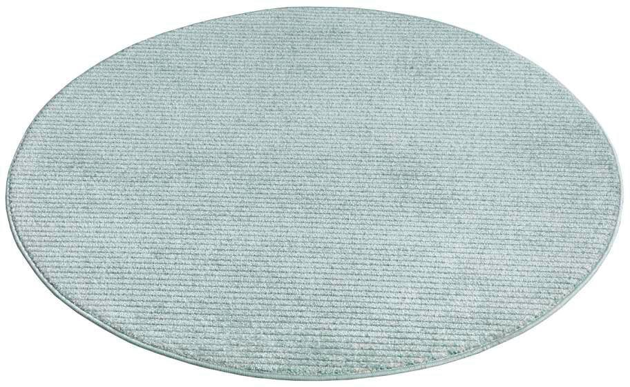 Carpet City Teppich »Friseé-Teppich FANCY900«, rund, 12 mm Höhe, Kurzflor, günstig online kaufen