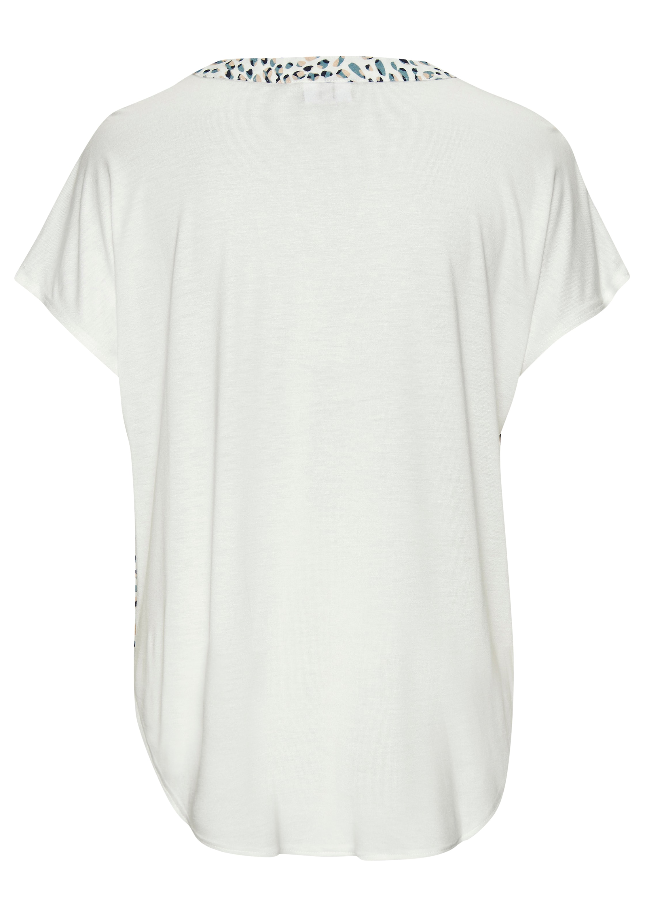 Beachtime Longshirt aus Materialmix