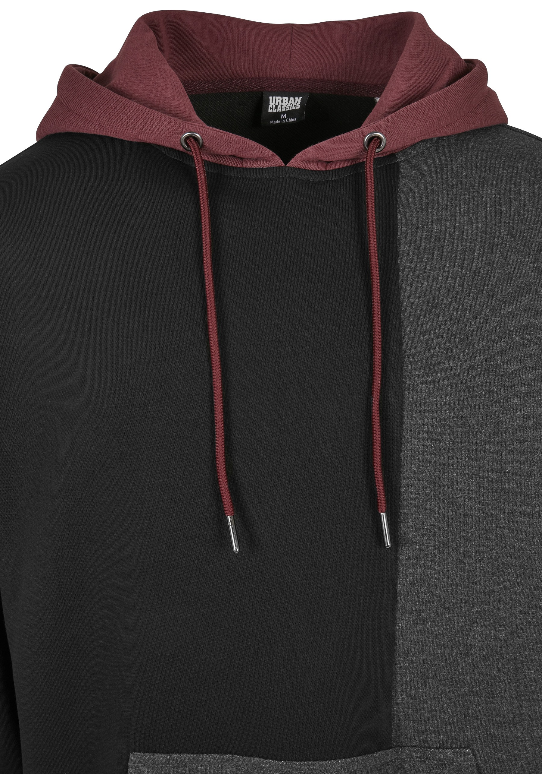 URBAN CLASSICS Kapuzenpullover »Urban Classics Herren Oversized Color Block Hoody« 1 Stk.
