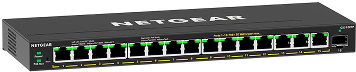 NETGEAR Netzwerk-Switch »GS316EPP-100PES«