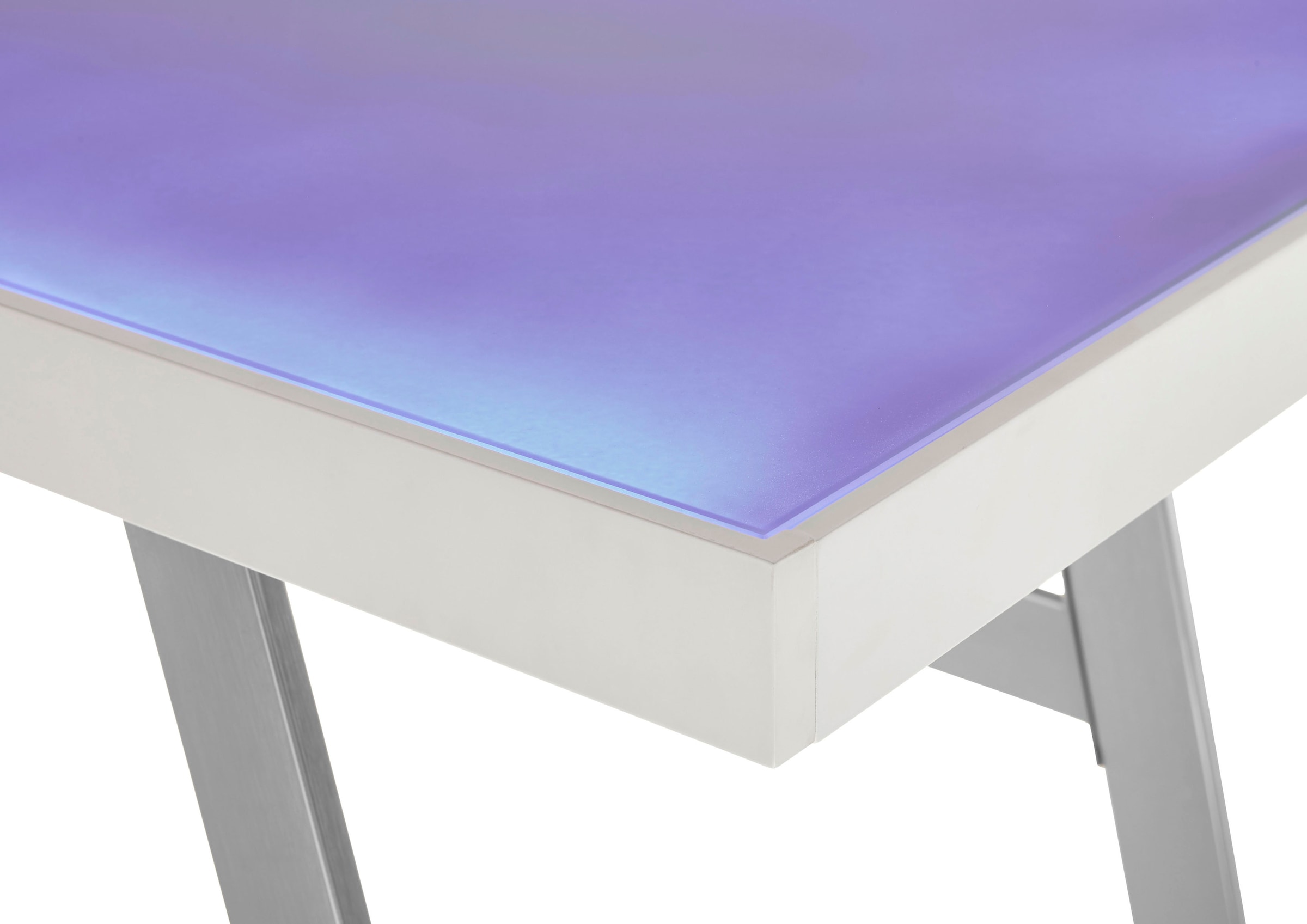 MCA furniture Schreibtisch »Tiflis«, mit RGB-LED Beleuchtung inkl. Fernbedienung, Breite 140 cm