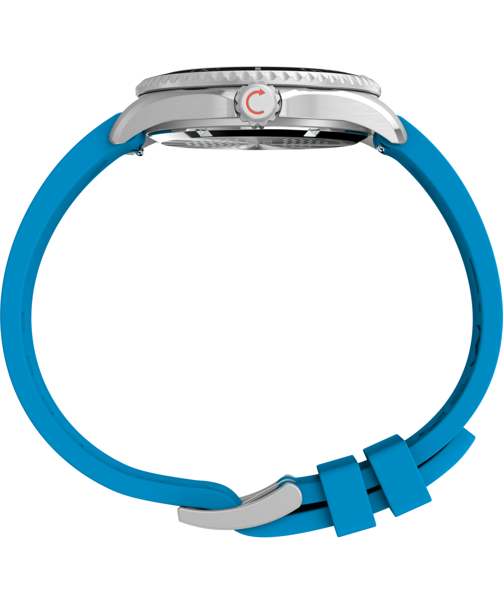 Timex Quarzuhr »DEEP WATER MERIDIAN 38 mm« Armbanduhr, Damenuhr, Leuchtzeiger, Kautschukarmband