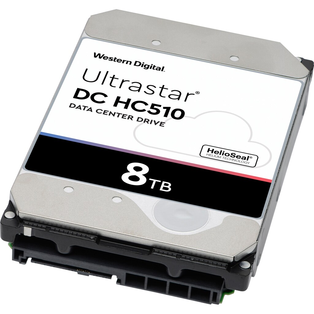 Western Digital HDD-Festplatte »Ultrastar DC HC510 8TB SAS«, 3,5 Zoll, Anschluss SAS
