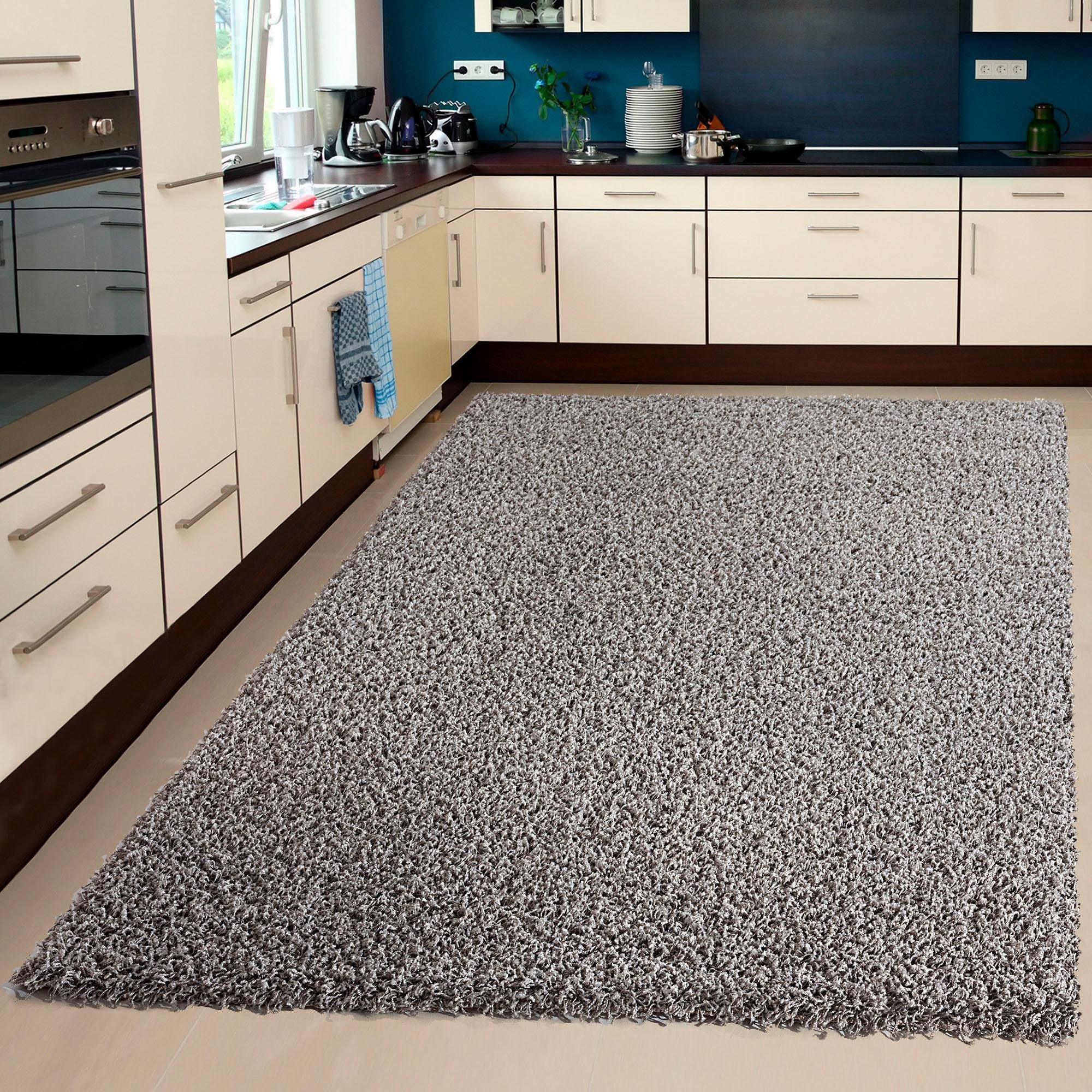 Sanat Hochflor-Teppich »LOCA«, rechteckig, Wohnzimmer, Langflor, Shaggy, Schlafzimmer