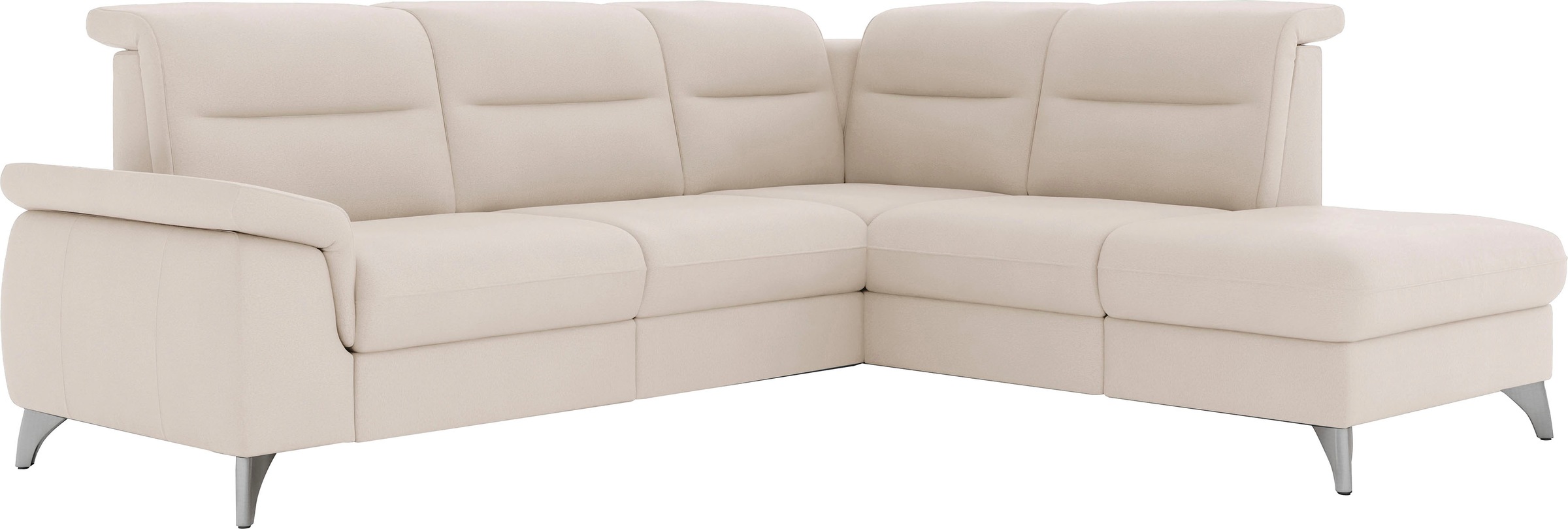 sit&more Ecksofa »Astoria L-Form«, wahlweise mit motorischer Relaxfunktion