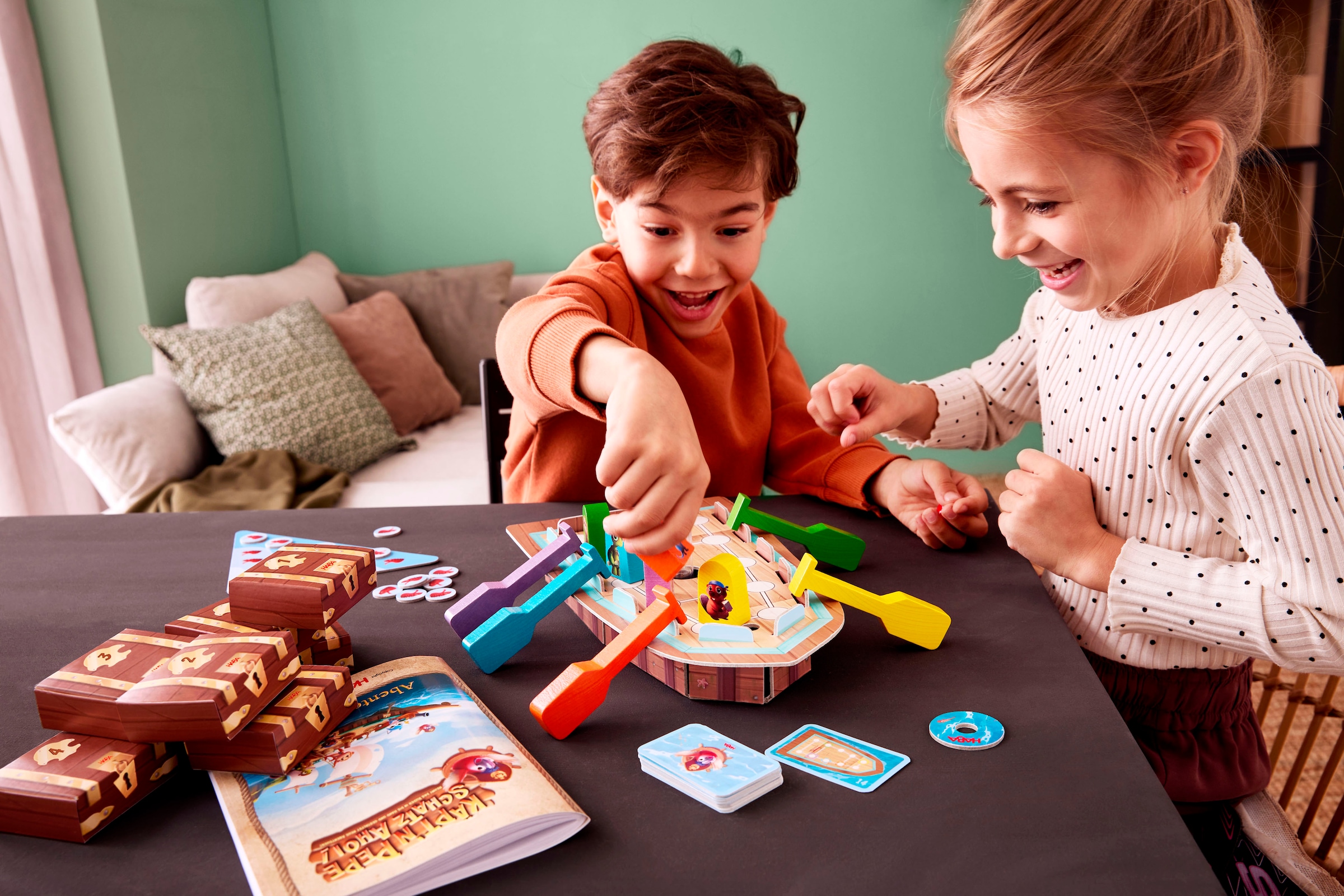 Haba Spiel »Käpt'n Pepe, Schatz ahoi!«, Made in Germany