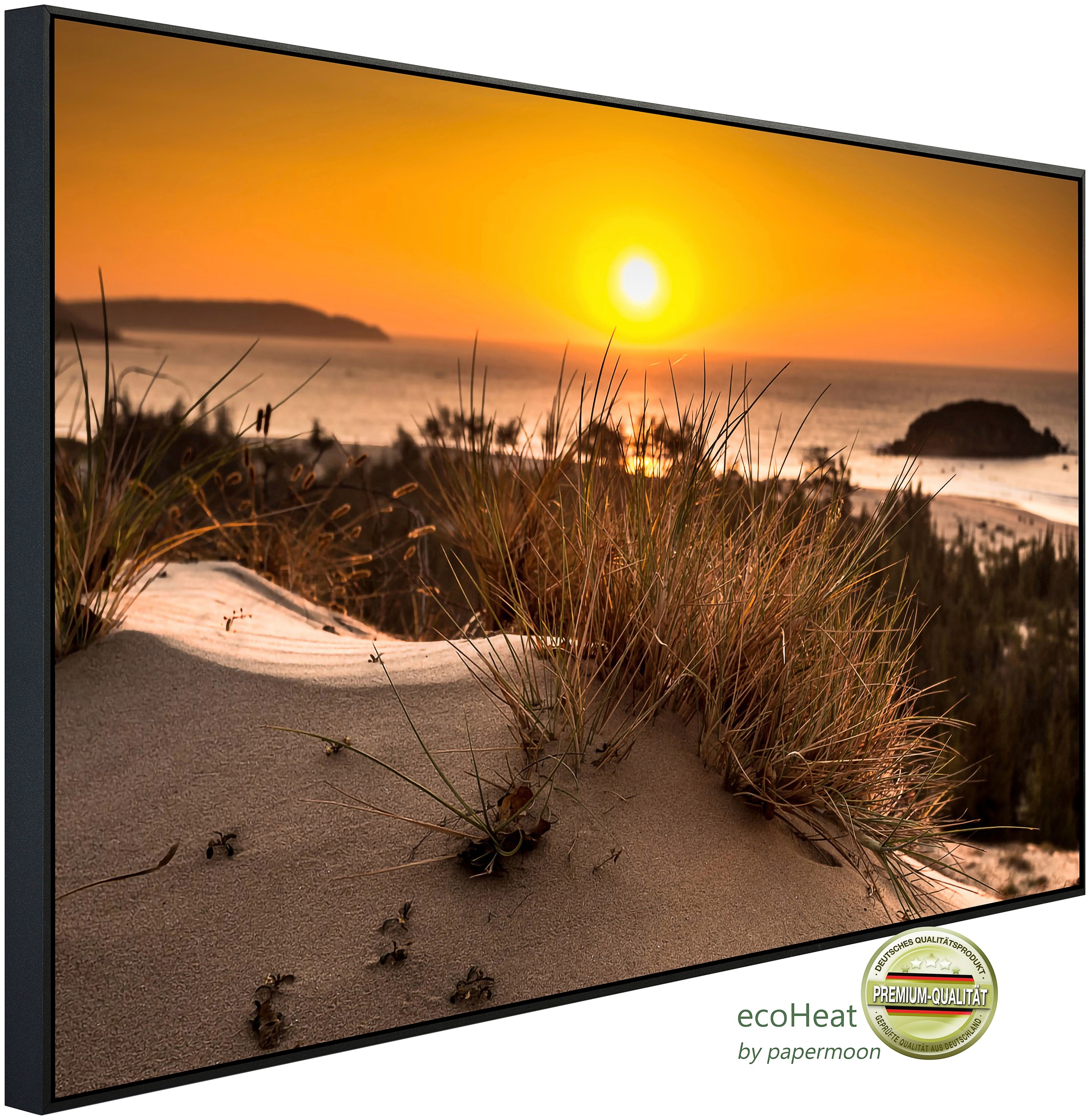 Papermoon Infrarotheizung »Glühende Sonne Bush View«, sehr angenehme Strahl günstig online kaufen