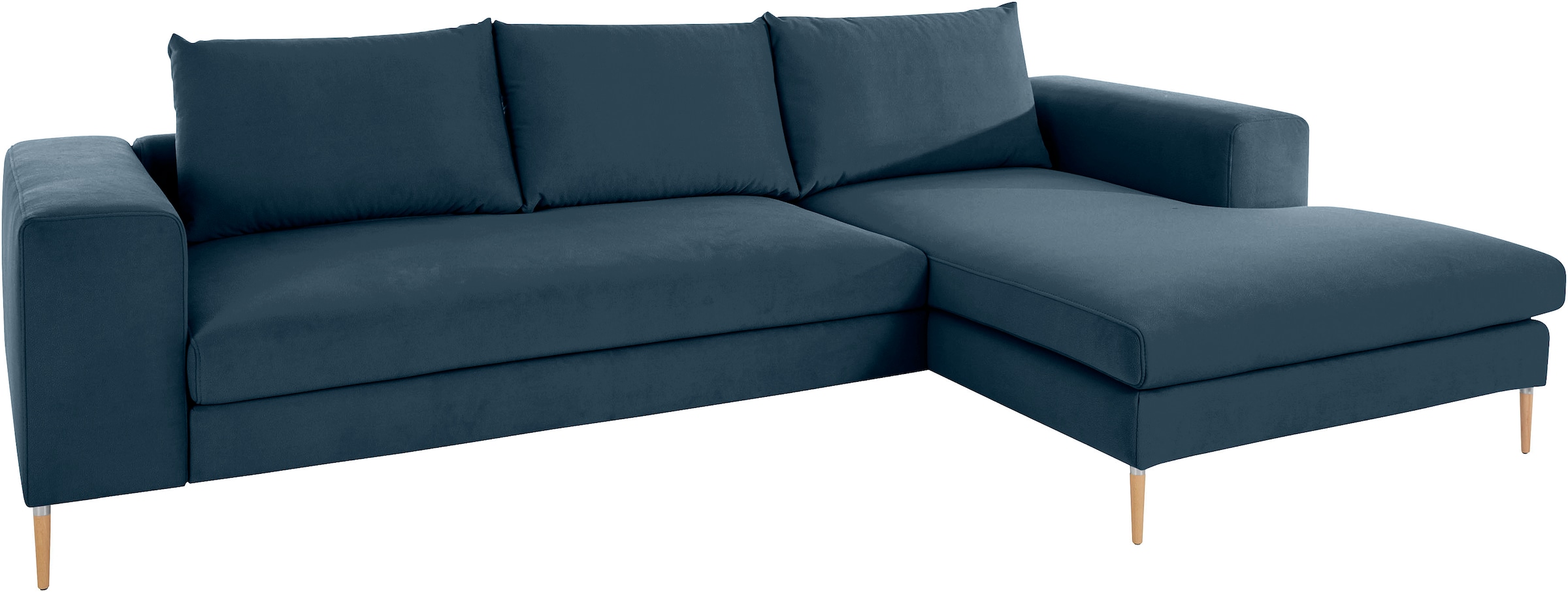OTTO products Polsterecke »Finnja, softer, legerer Sitzkomfort, bequem, zeitloses Design, L-Form«