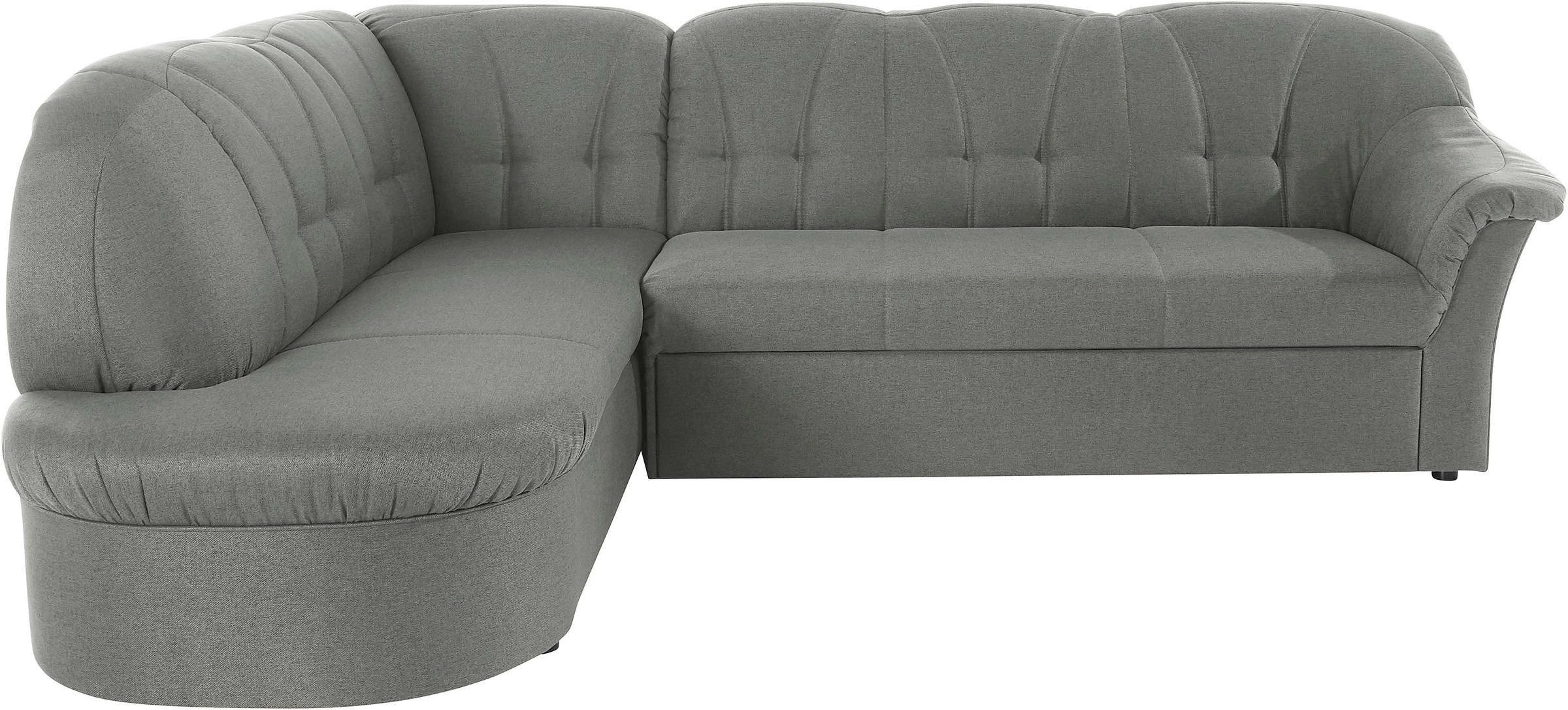 DOMO collection Ecksofa »Pegnitz, elegante Rückensteppung, zeitlose Formens günstig online kaufen