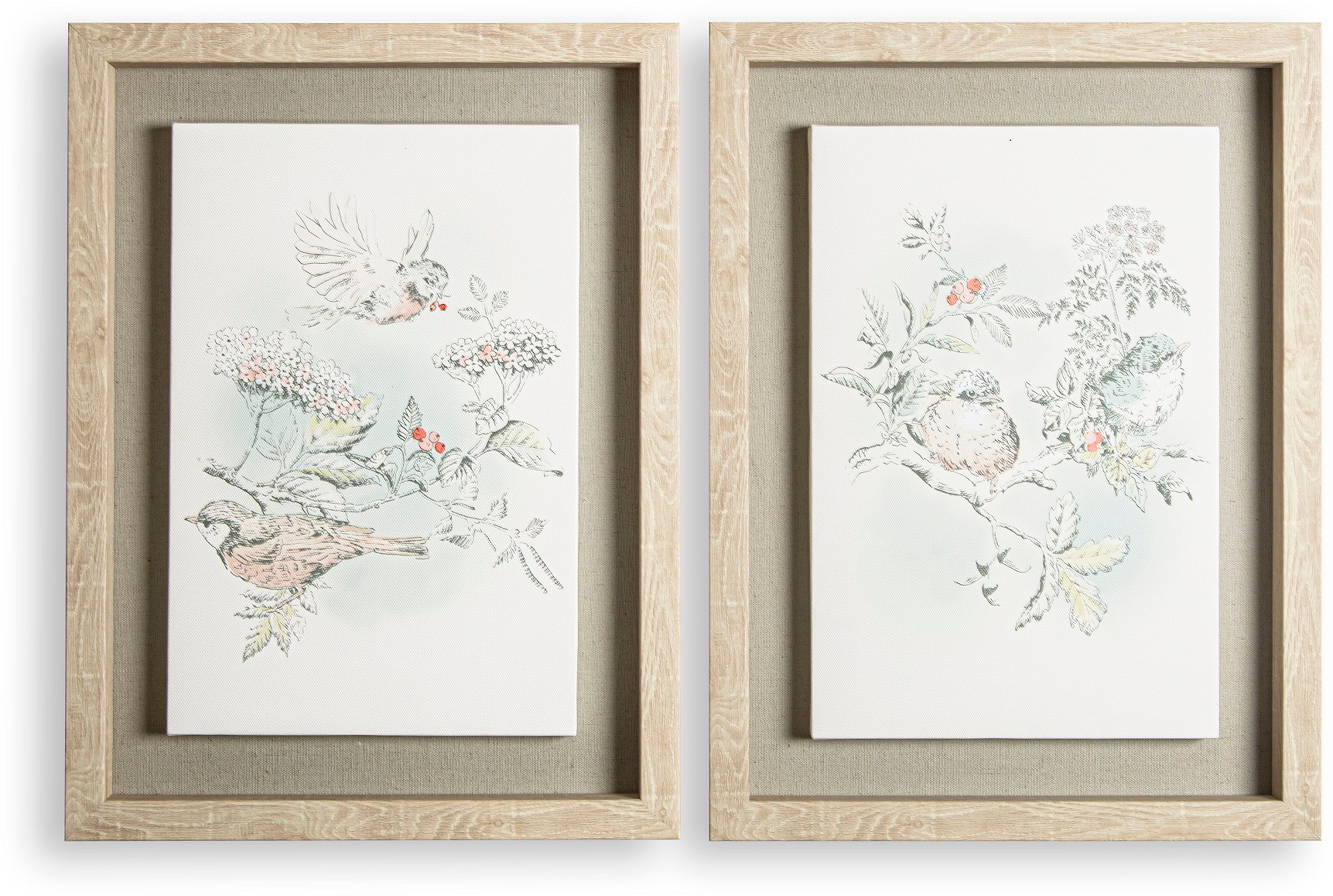 LAURA ASHLEY Mehrteilige Bilder »Elderwood«, (Set, 2 St.), Bilder Set (2er) 60x40cm
